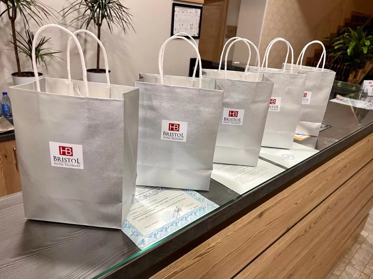 Breakfast in Bristol Hotel Tashkent