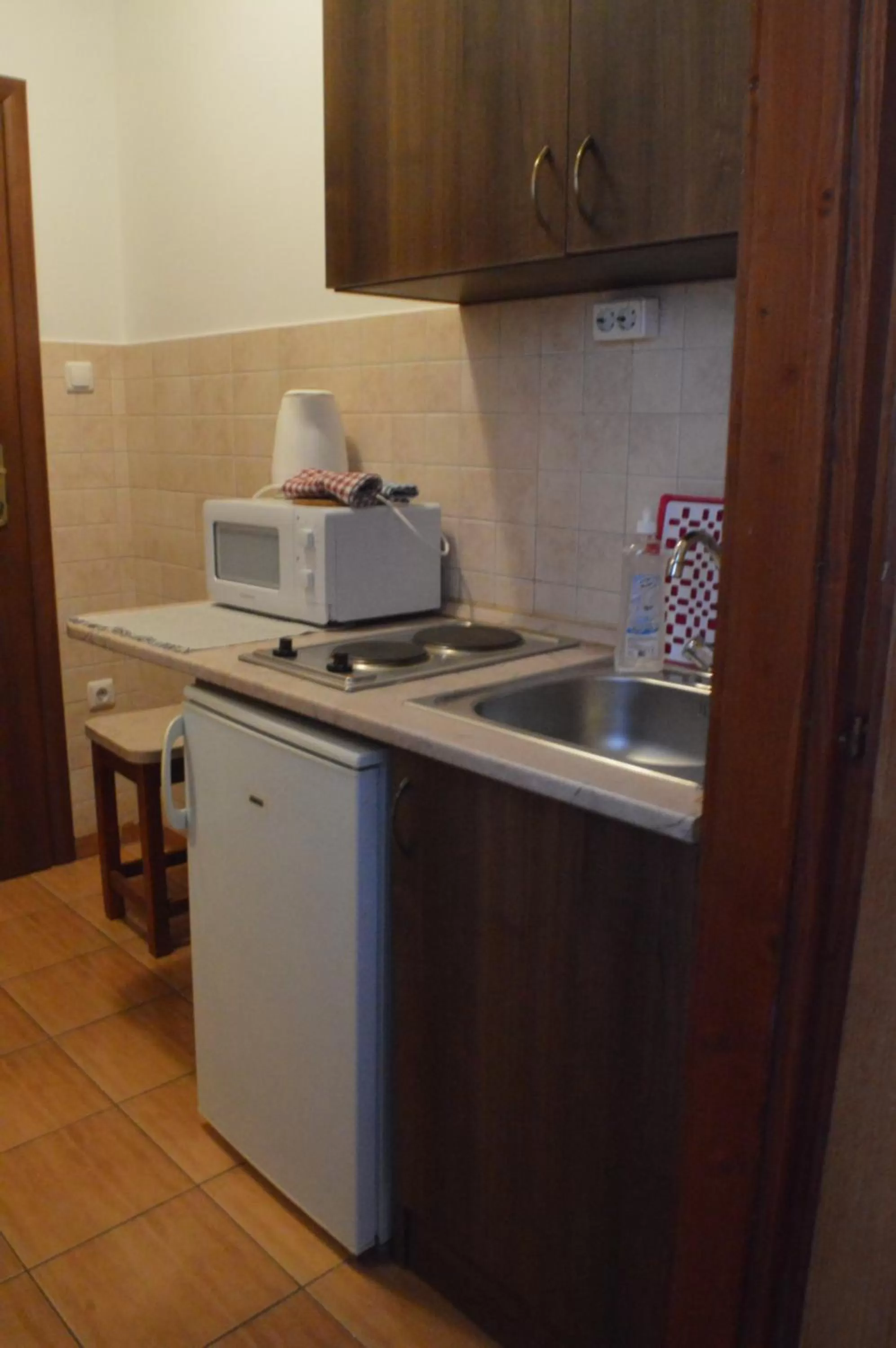 Kitchen/Kitchenette in Aqua Oazis Apartman