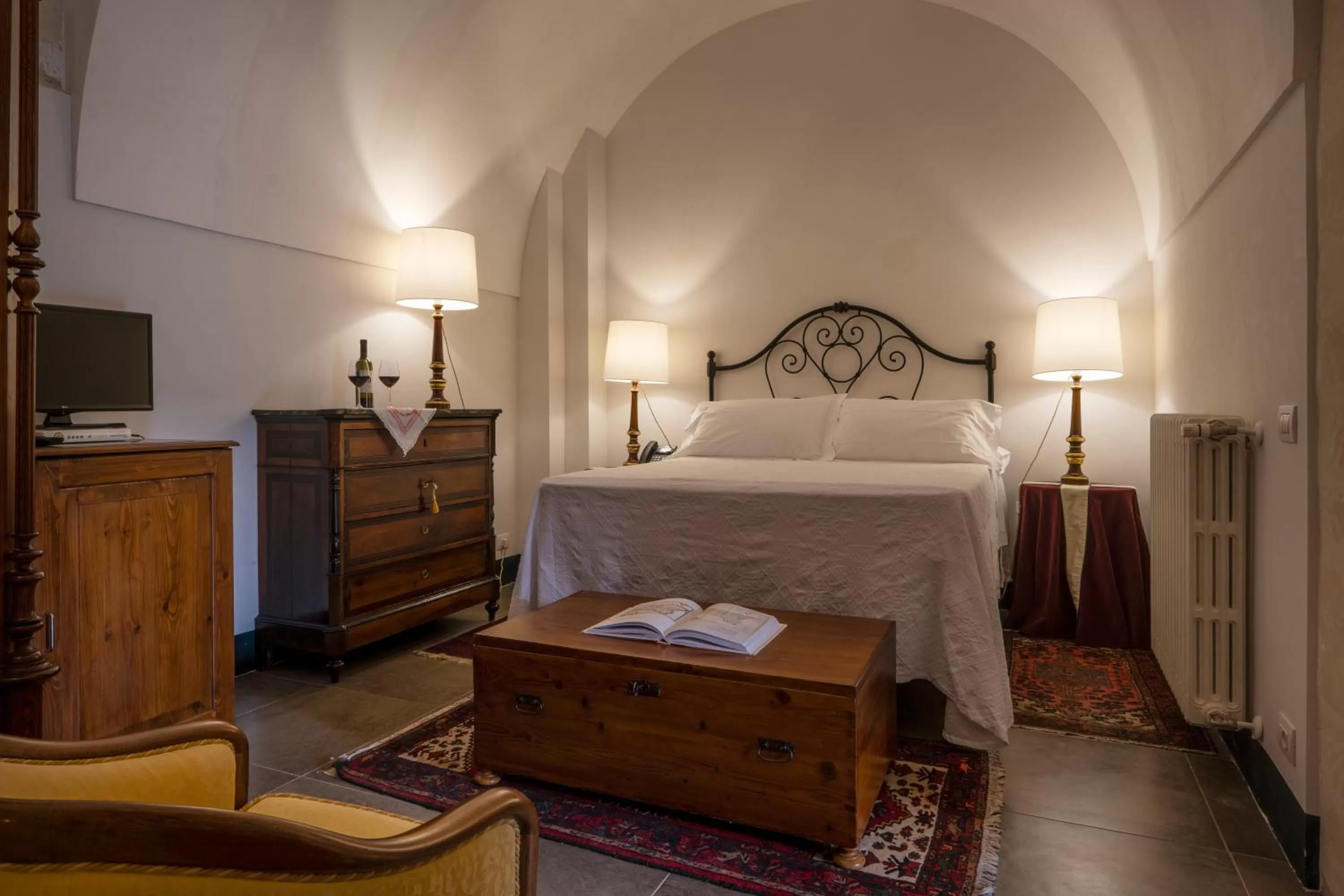 Bedroom, Bed in Eremo Della Giubiliana