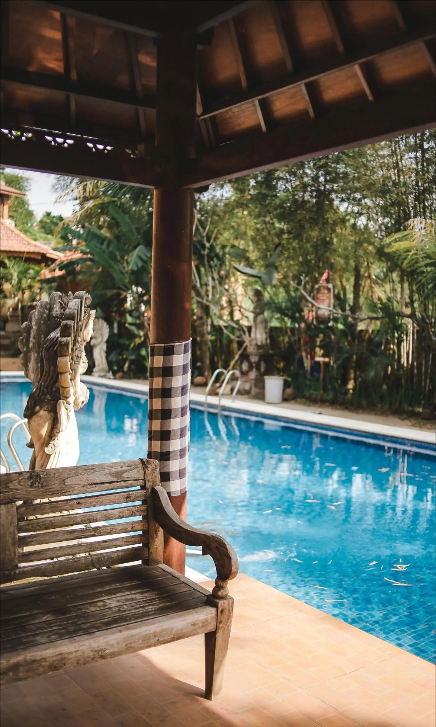 Swimming pool in Ubud Hotel & Cottages