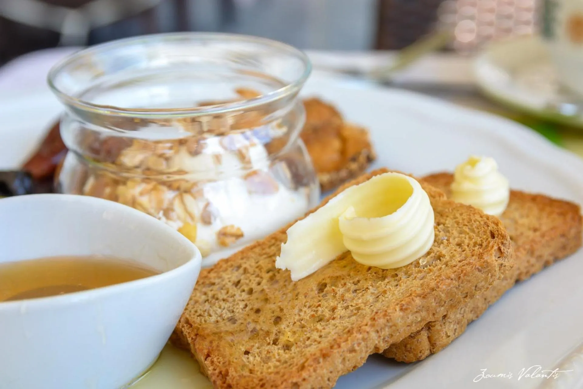 Buffet breakfast in Grecian Castle Chios