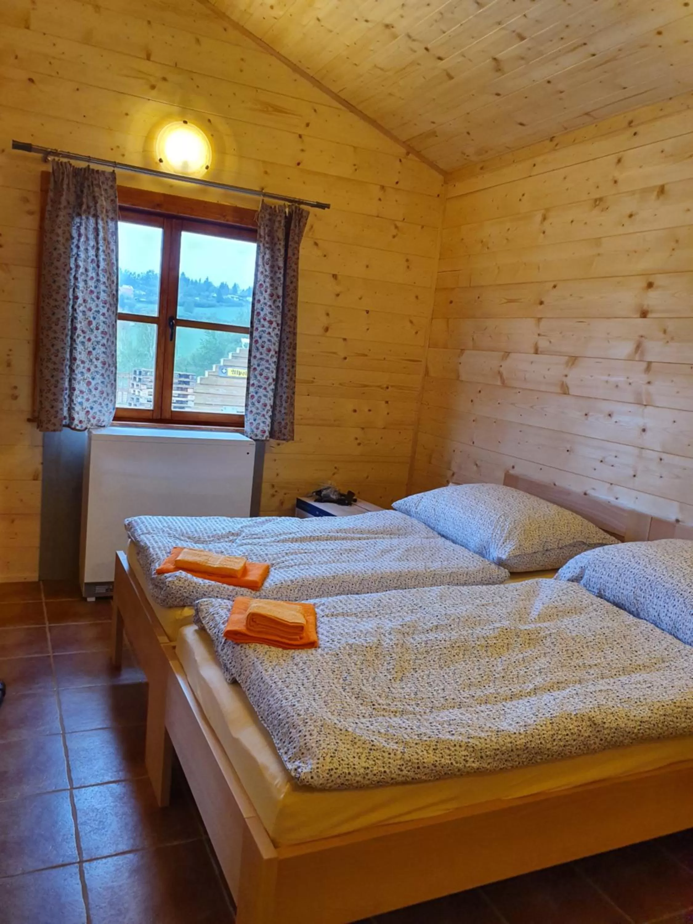 Bedroom, Bed in Sport-hotel Šibeniční vrch