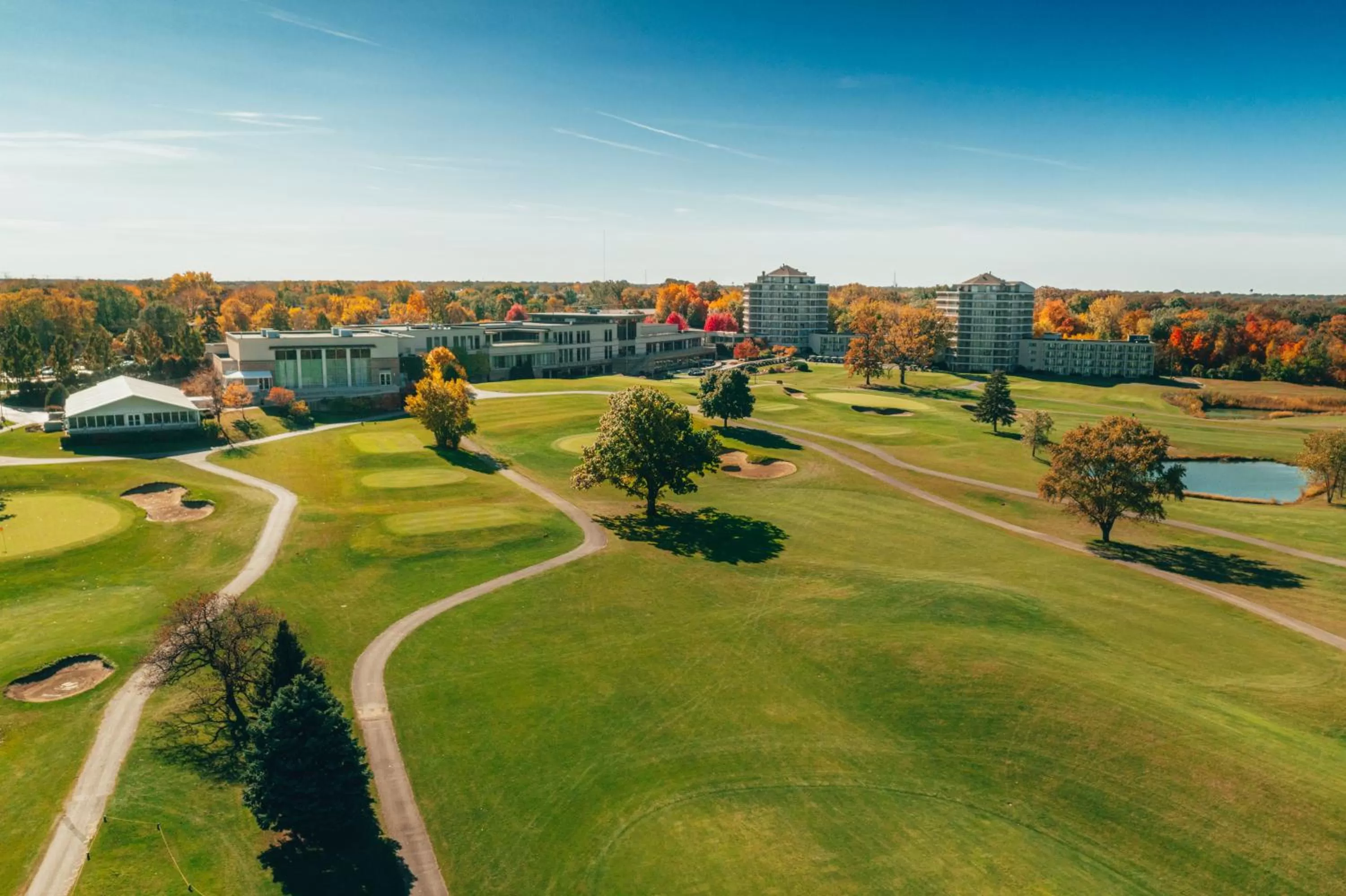 Golfcourse in Eaglewood Resort & Spa