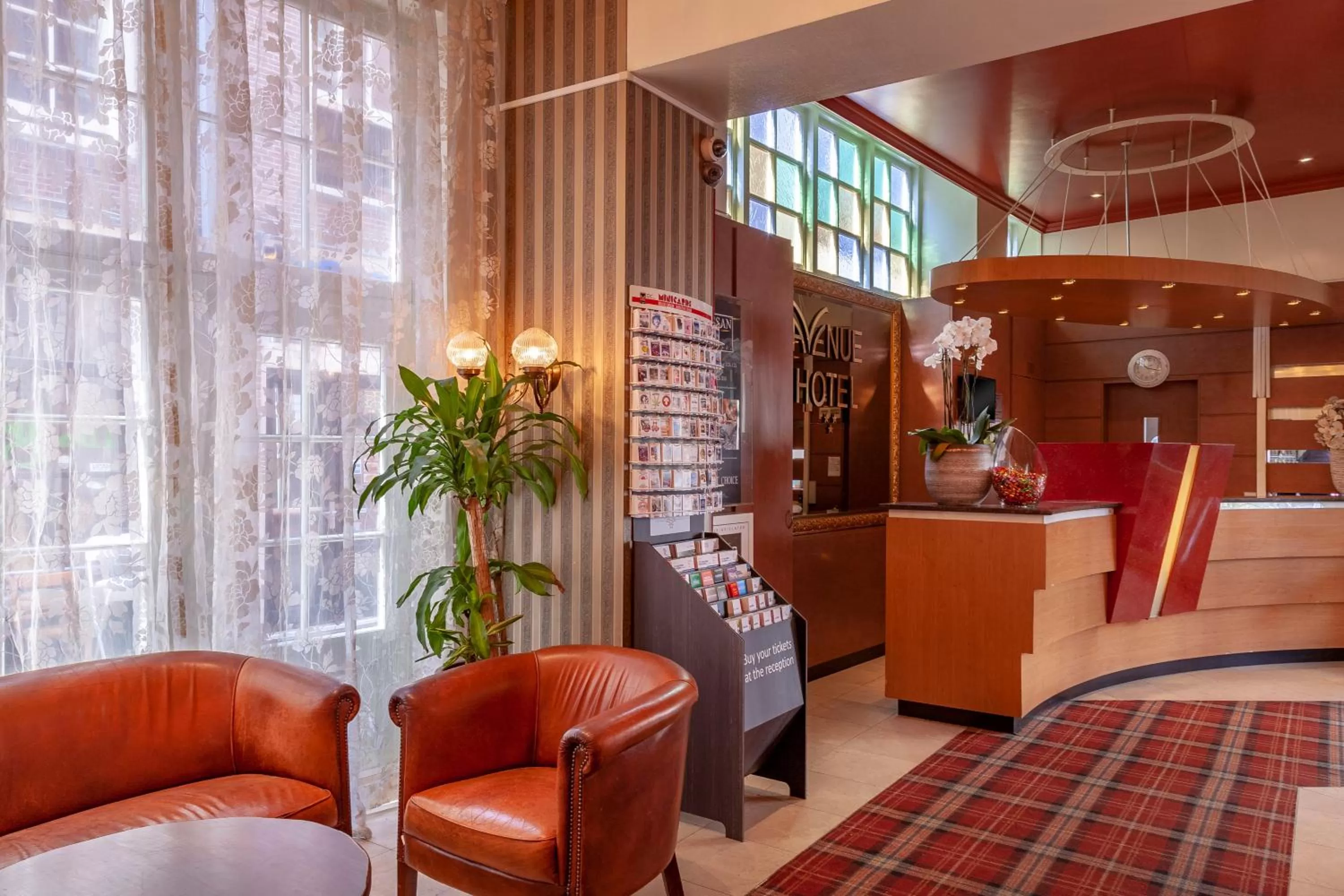 Lobby or reception in Avenue Hotel