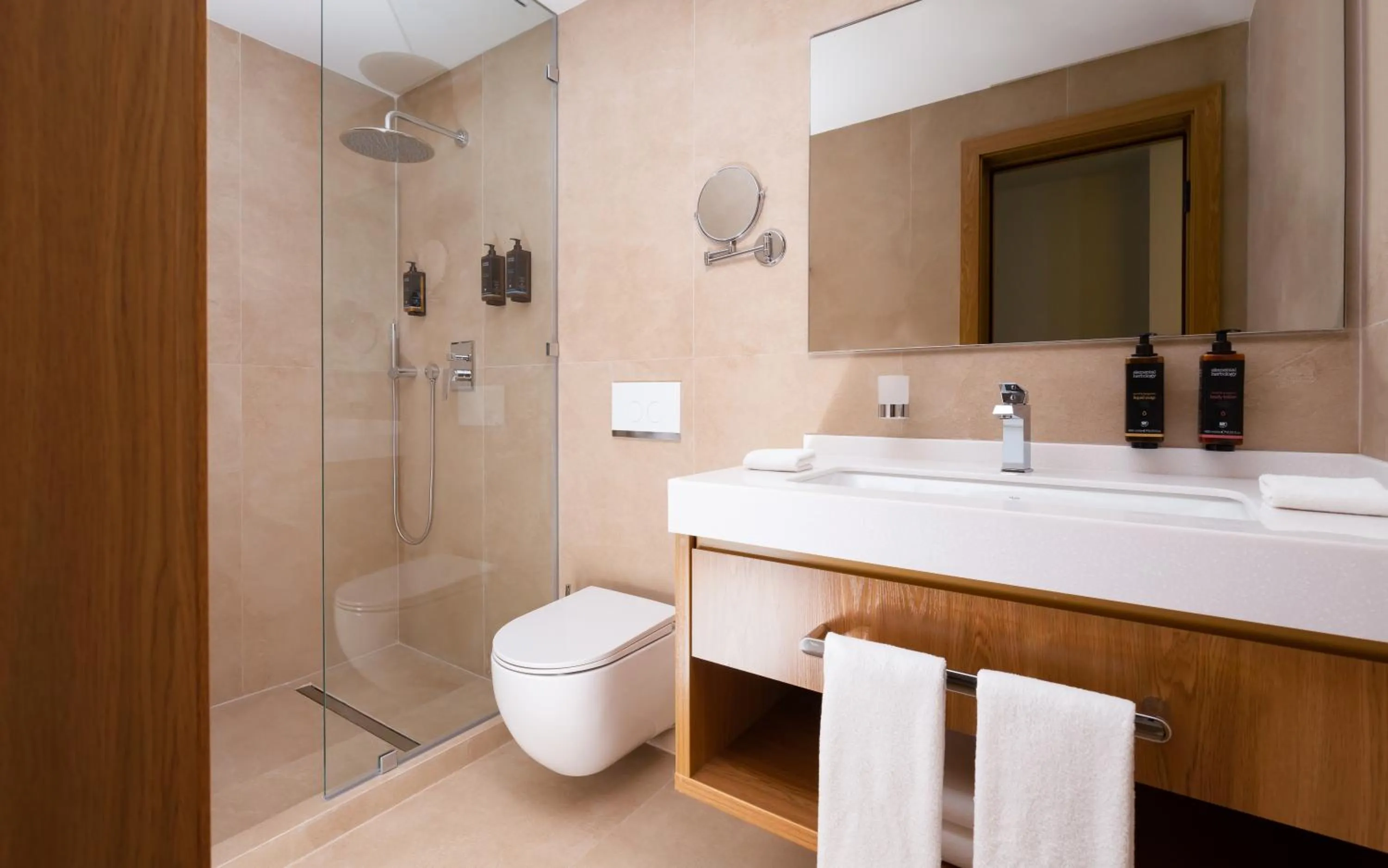 Shower in Mercure Bukhara Old Town