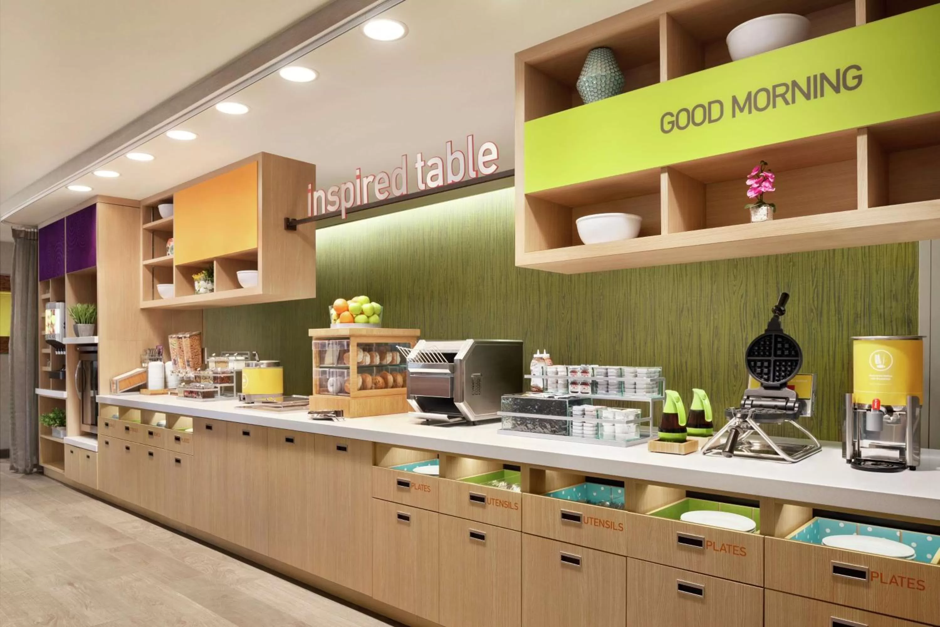 Breakfast in Home2 Suites By Hilton Bismarck