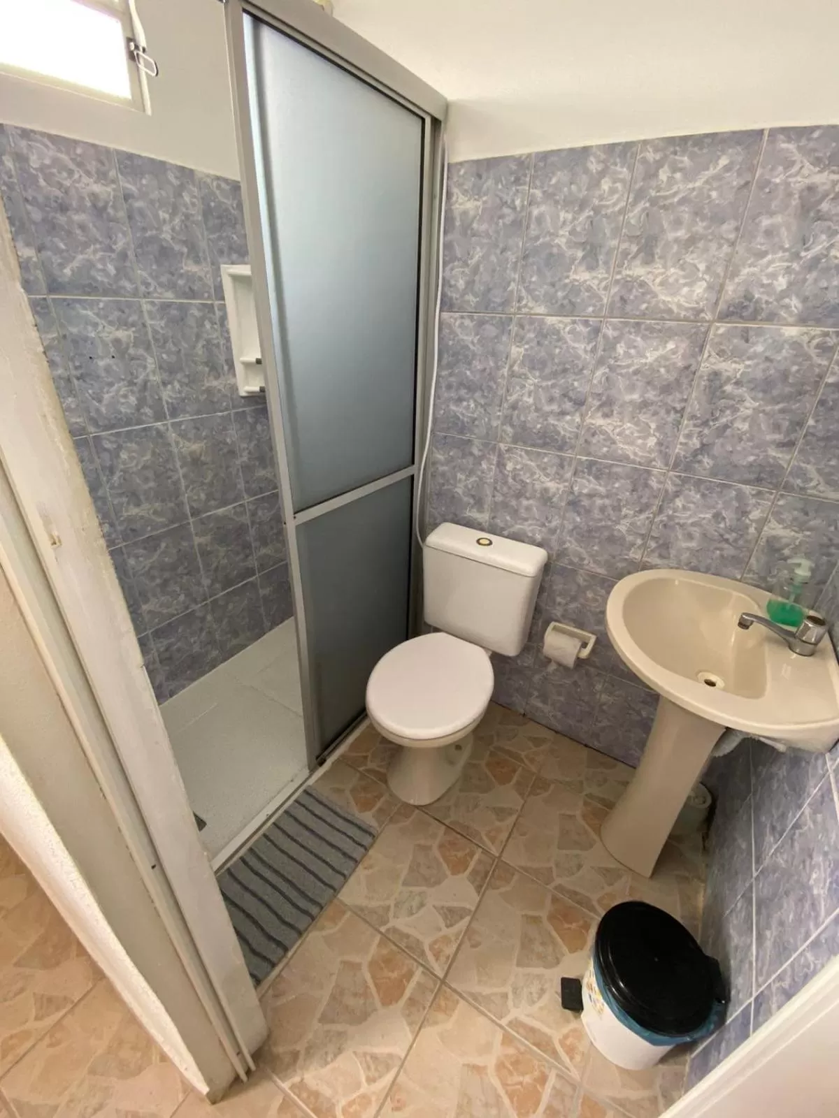 Bathroom in Pousada Canoas