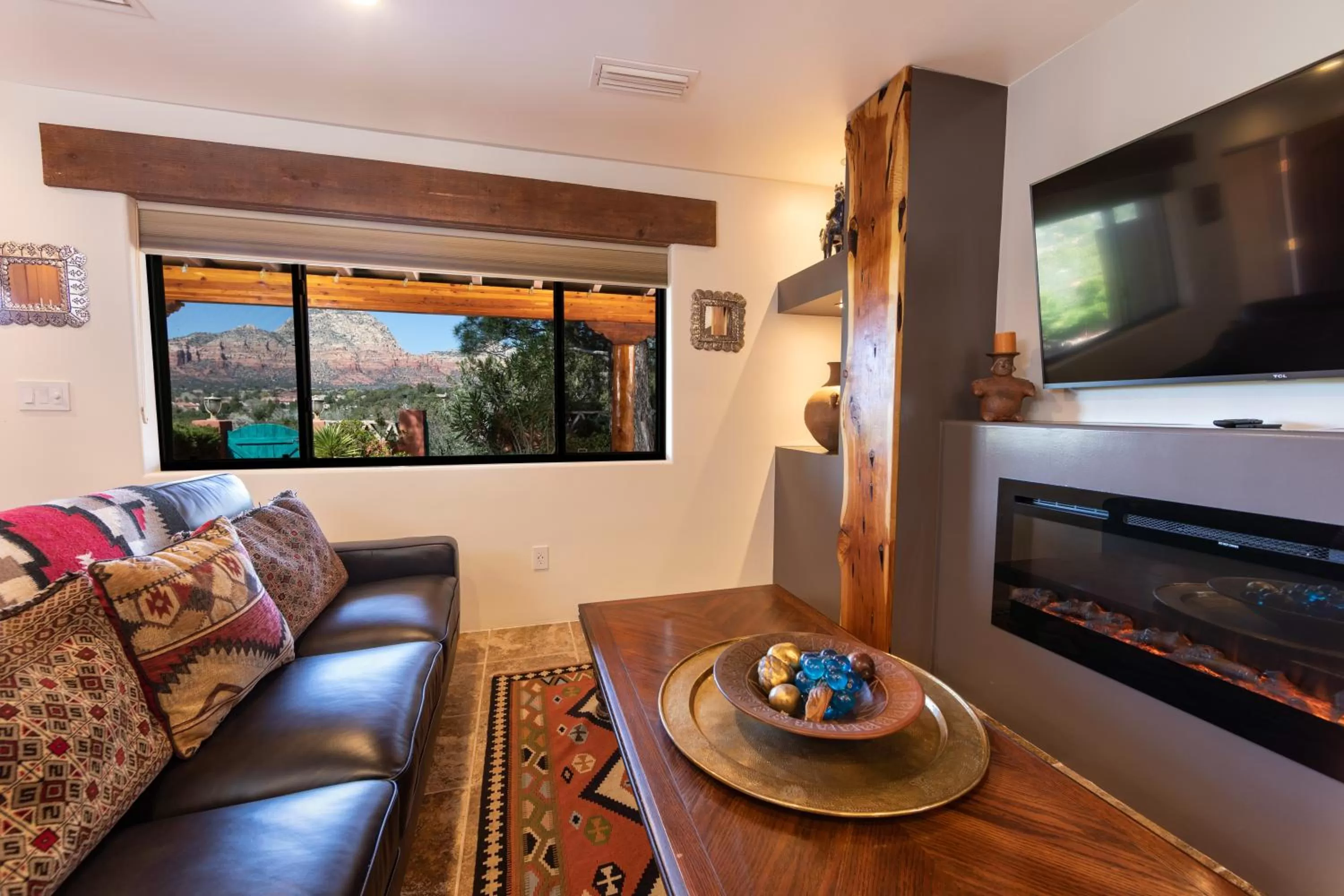 Living room in A Sunset Chateau