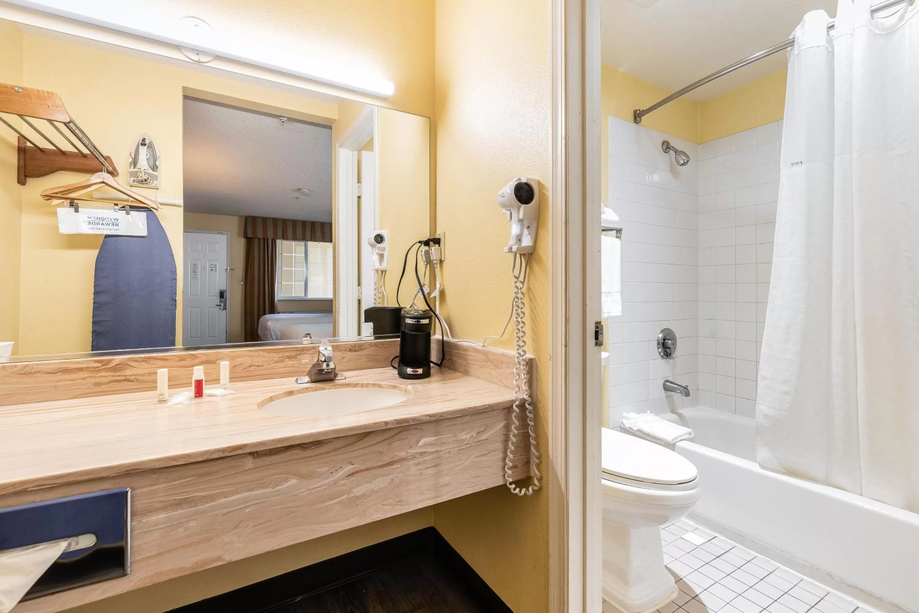 Shower in Days Inn by Wyndham Federal Way