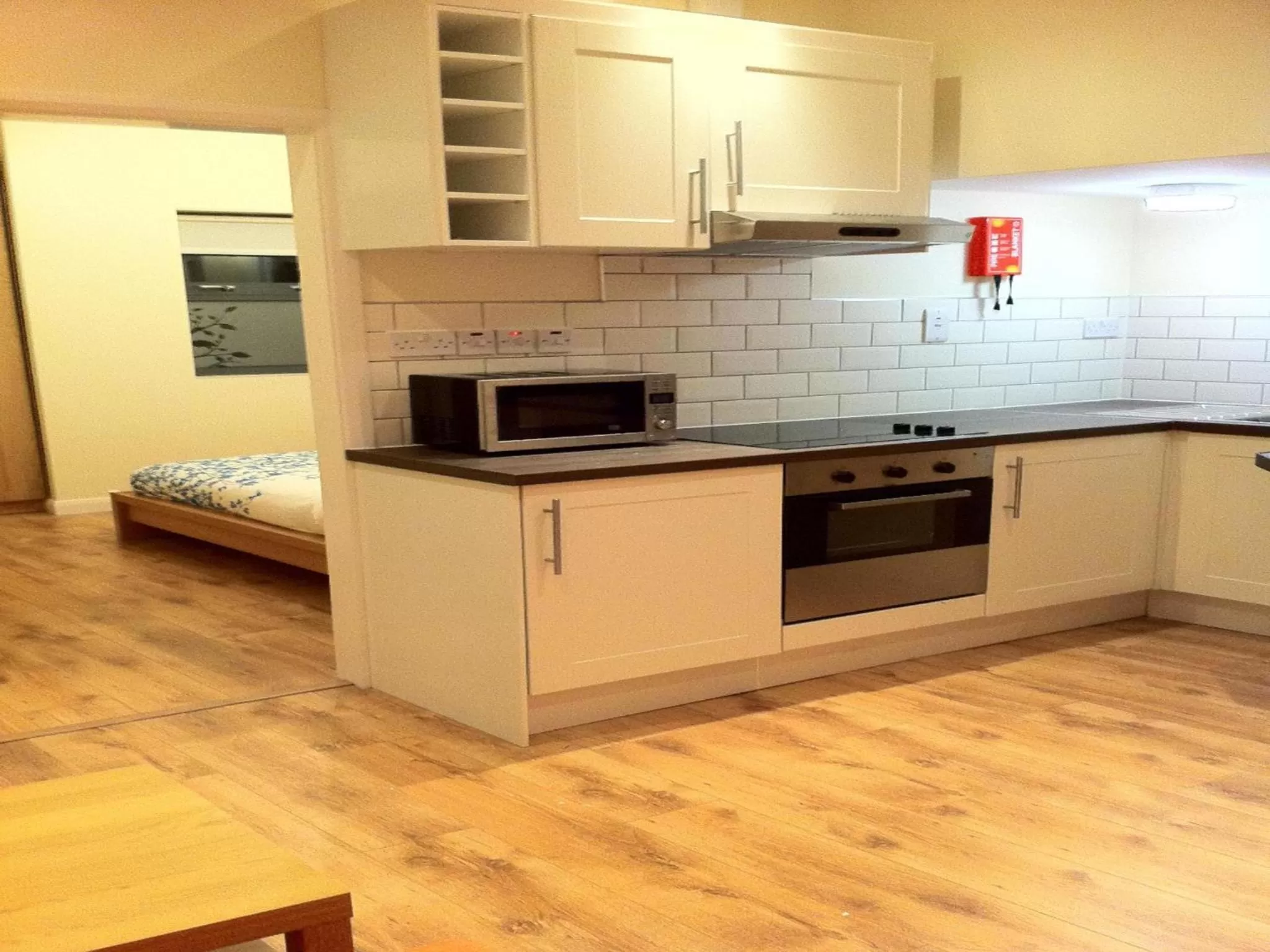 Kitchen or kitchenette in Lyall Apartment Hotel