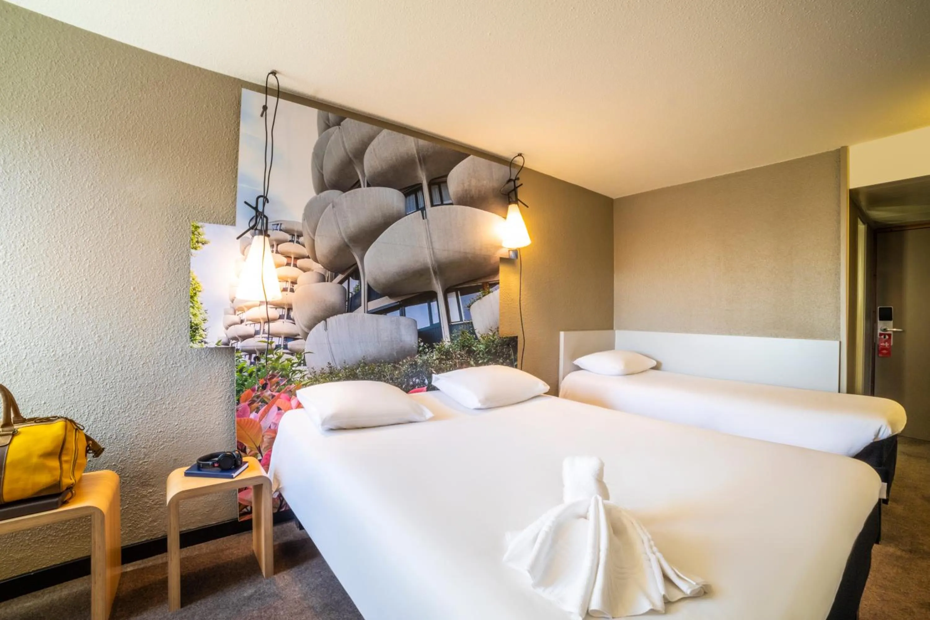 Bedroom, Bed in ibis Paris Creteil