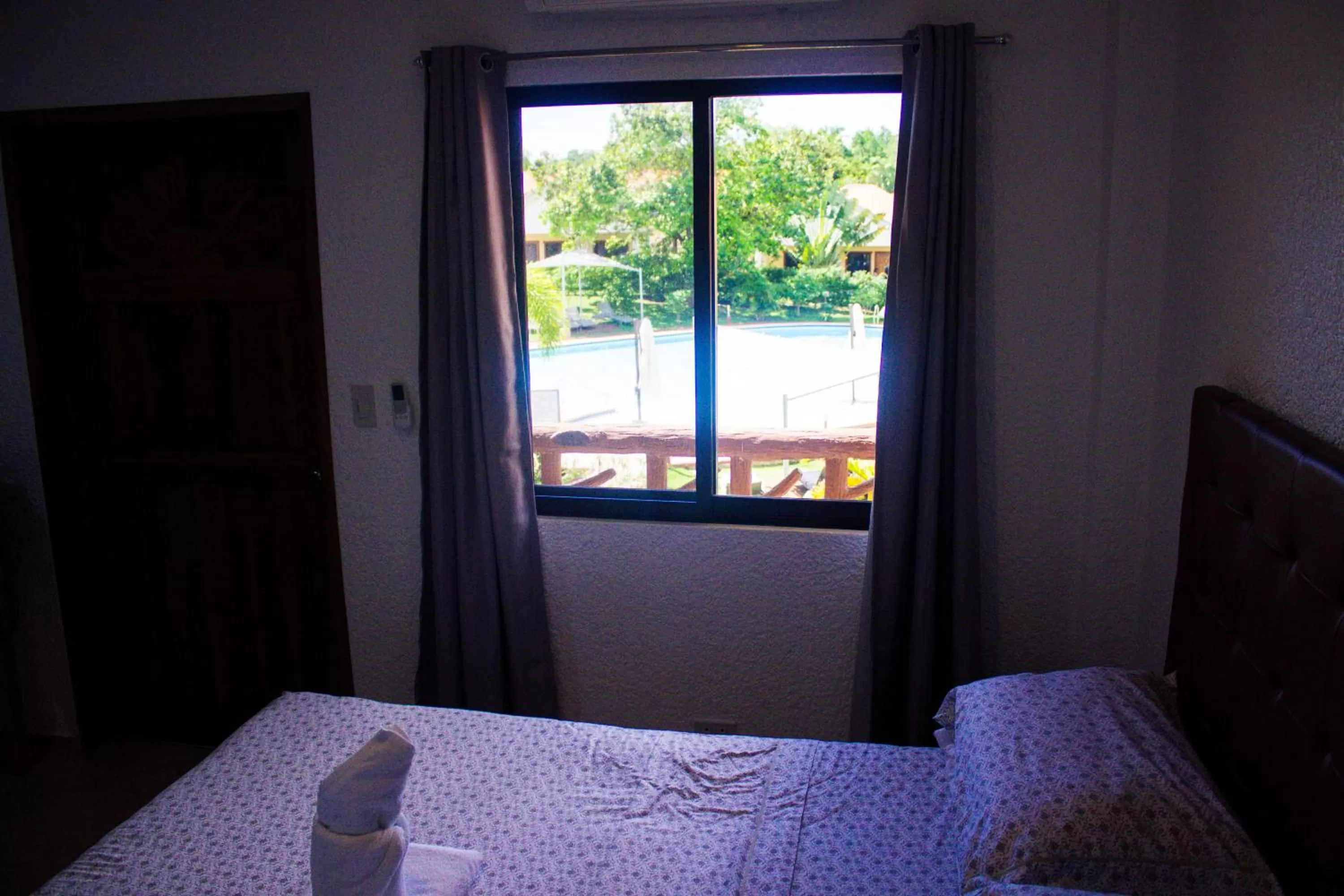 Bed in Jugalis Hotel and Restaurant