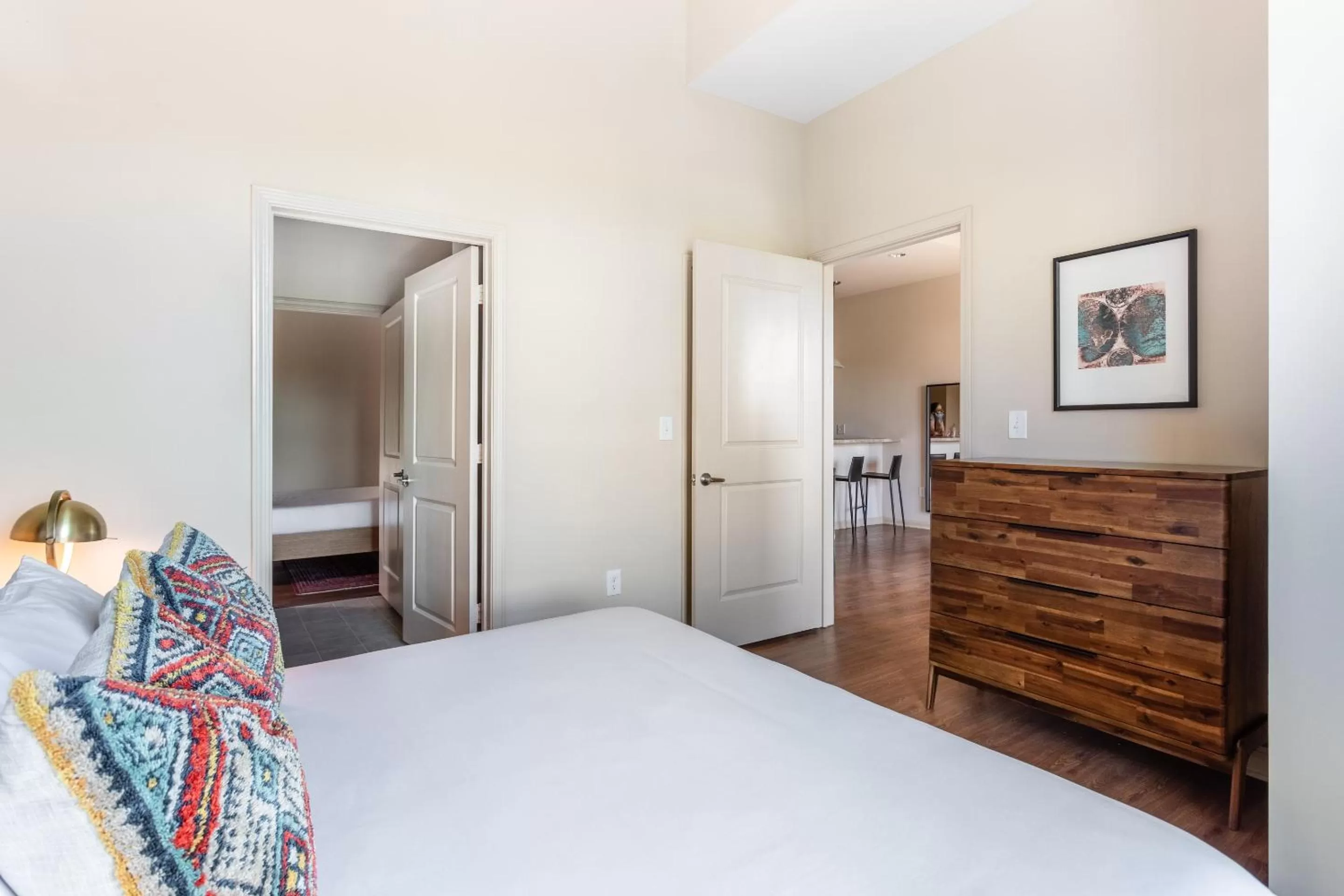 Bedroom, Bed in Mint House Greenville - Downtown