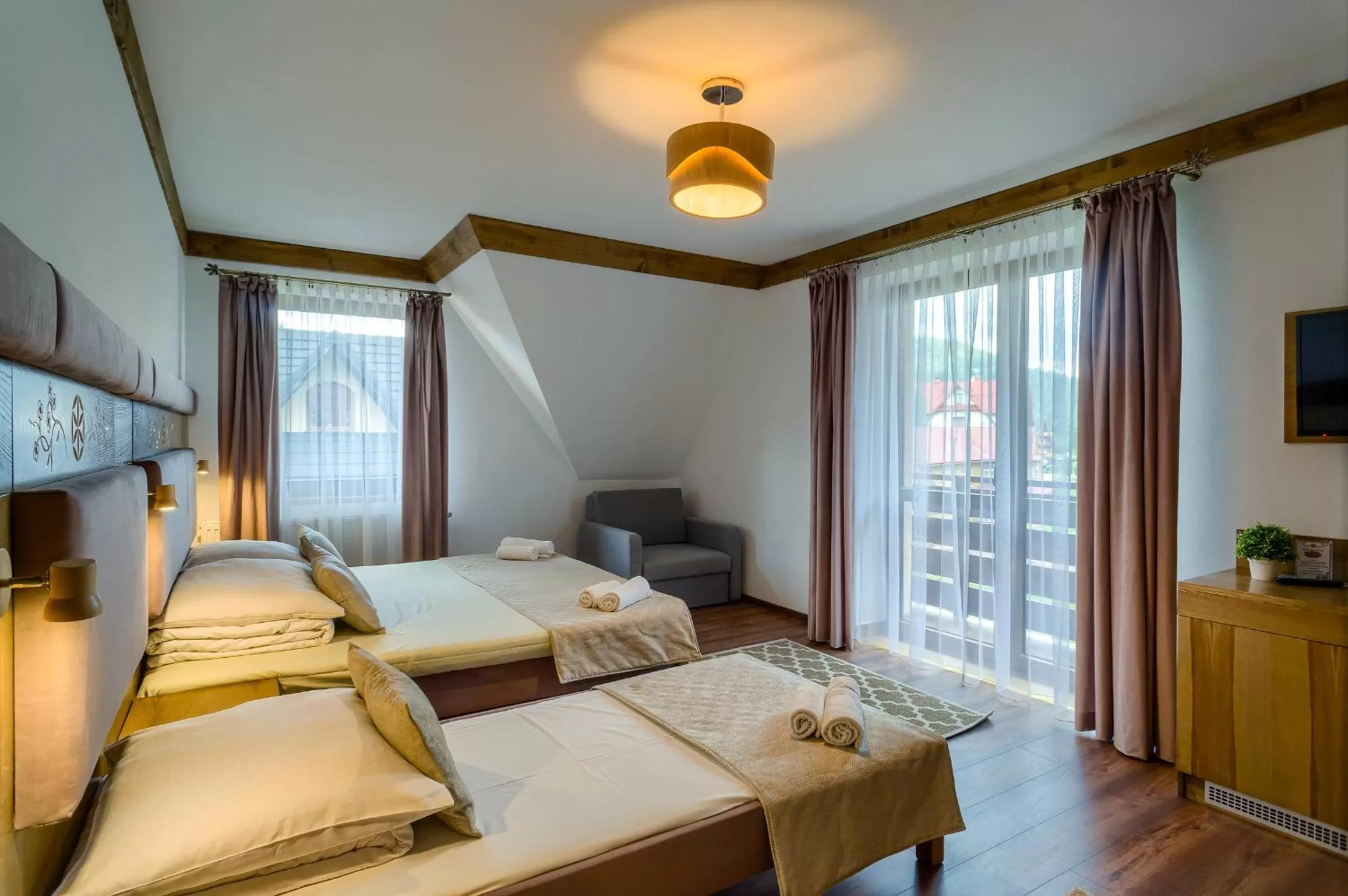 Photo of the whole room, Bed in Dom Wypoczynkowy Stokrotka