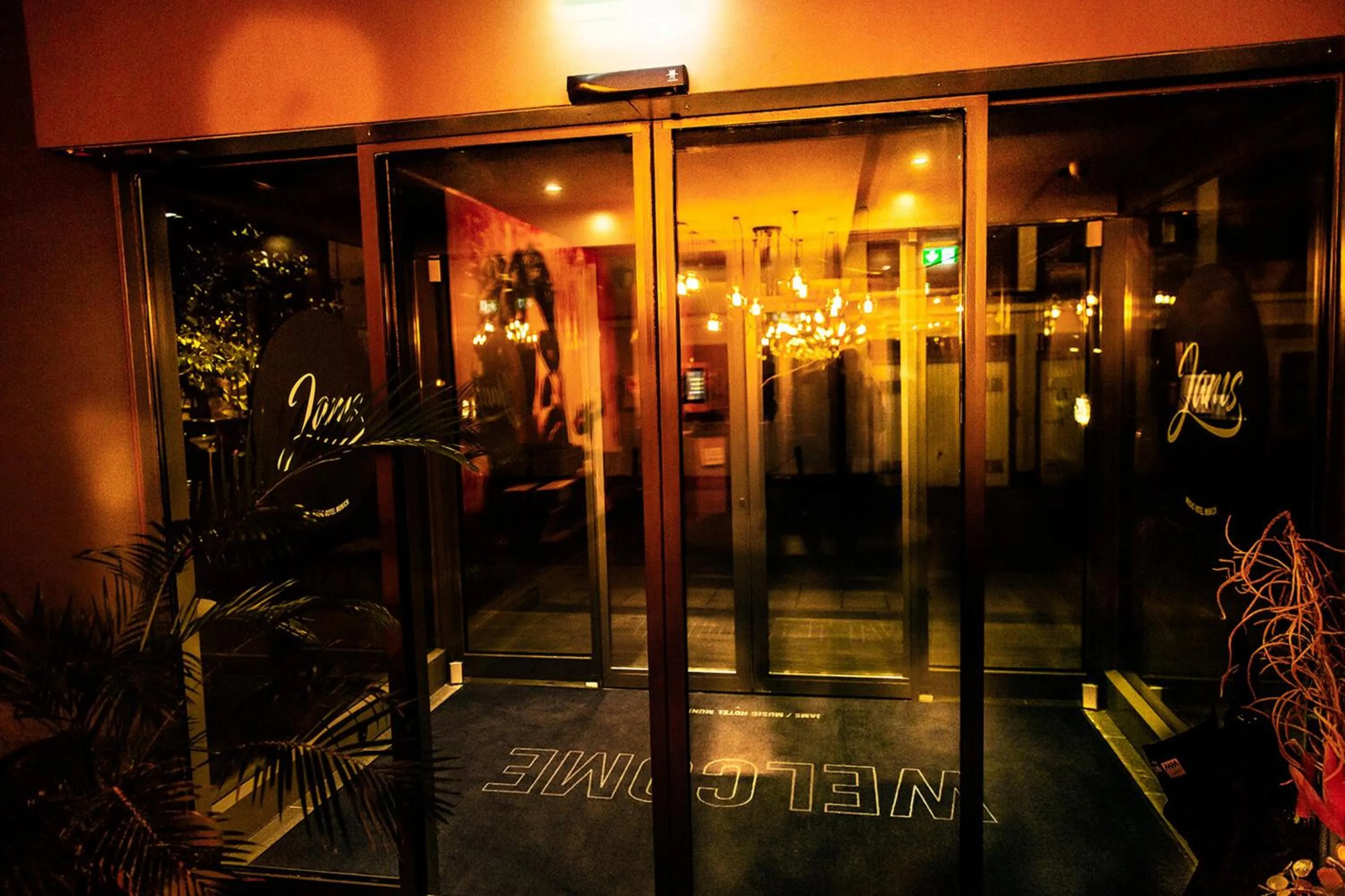 Facade/entrance in JAMS Music Hotel Munich