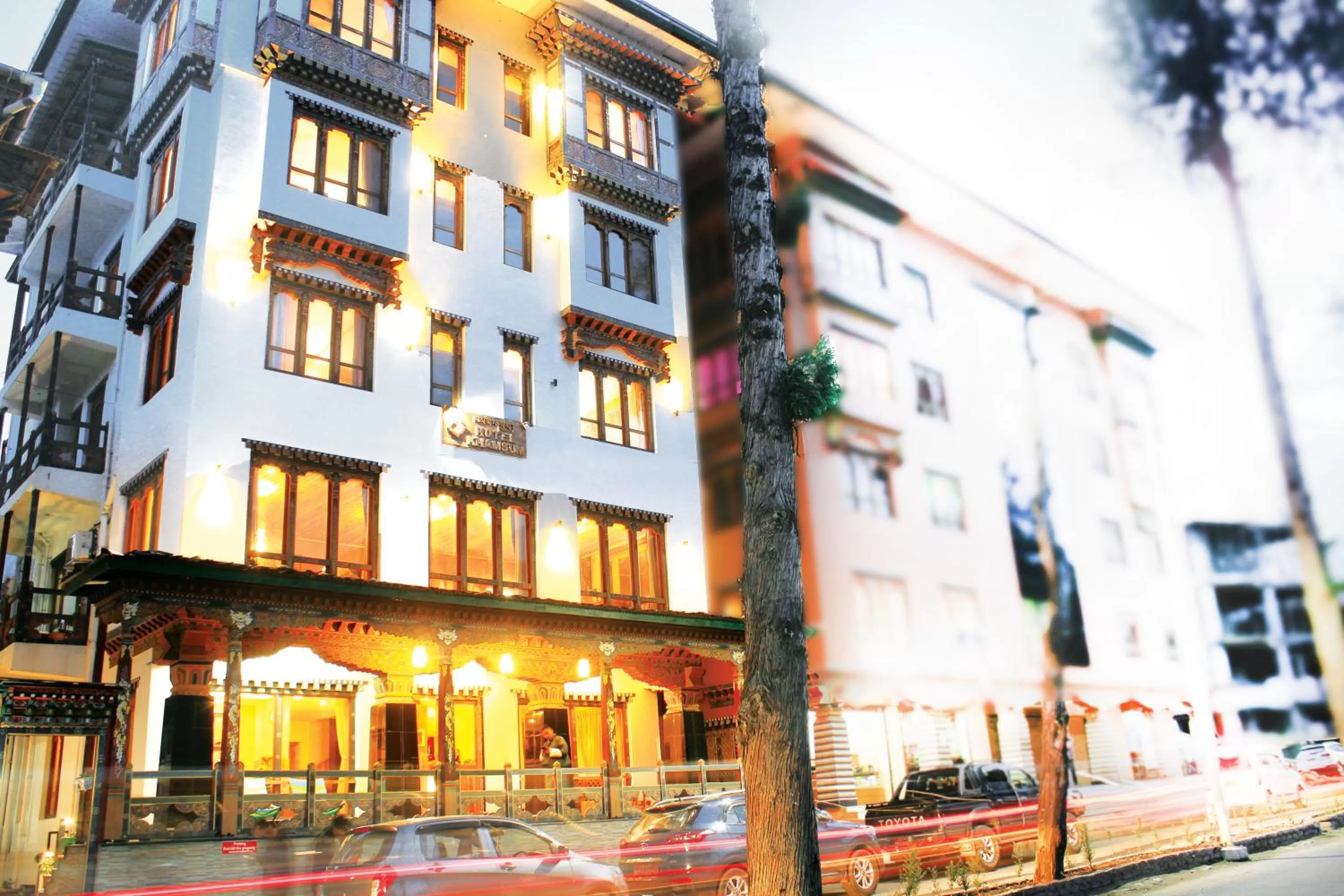 Property building in Hotel Khamsum