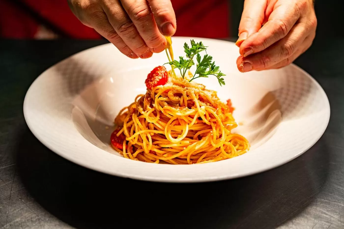 Restaurant/places to eat in POST POST Hotel - Alpine Boutique Hotel & Spa