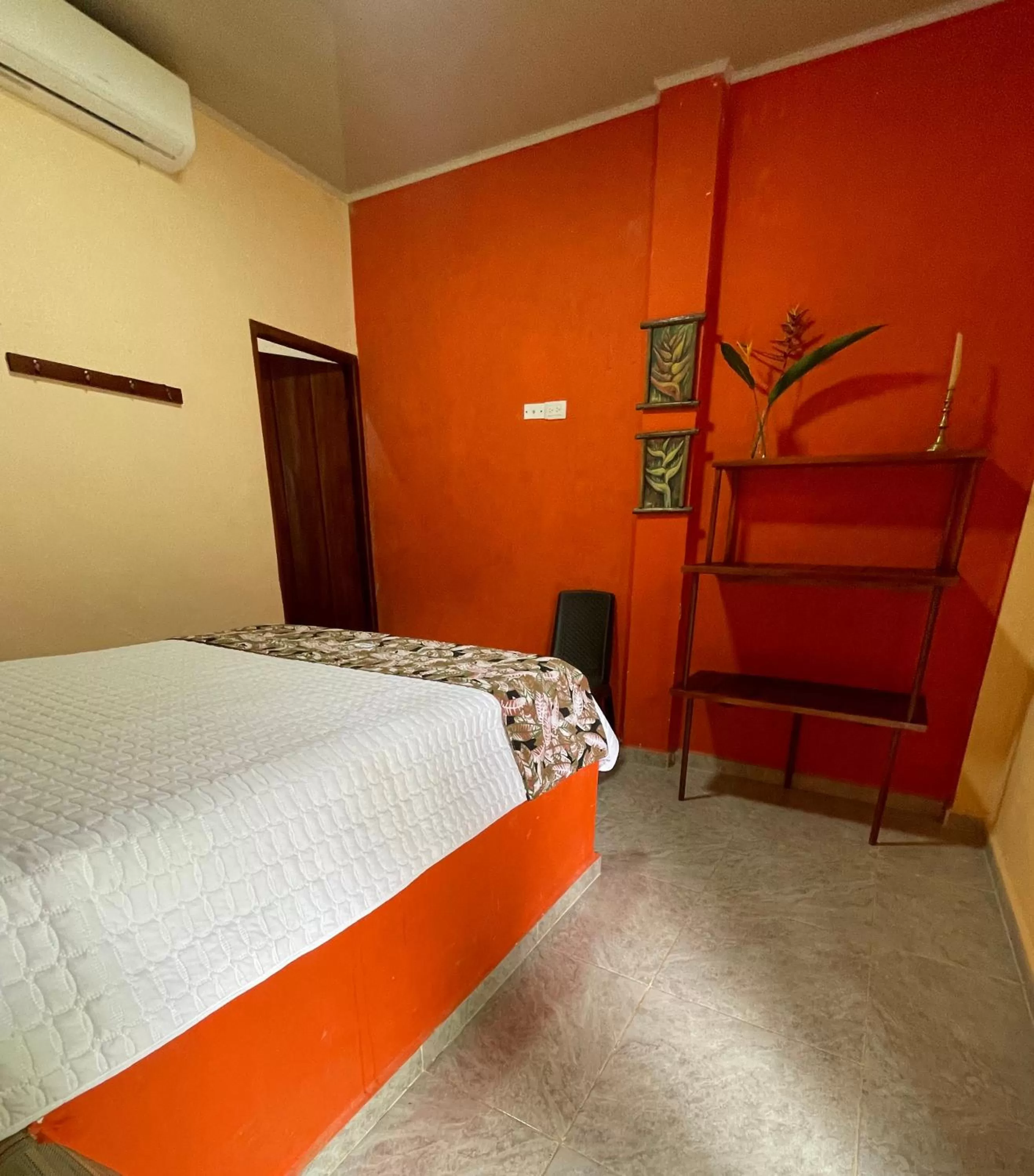 Bed in Posada Turística Rocas De Cabo Marzo