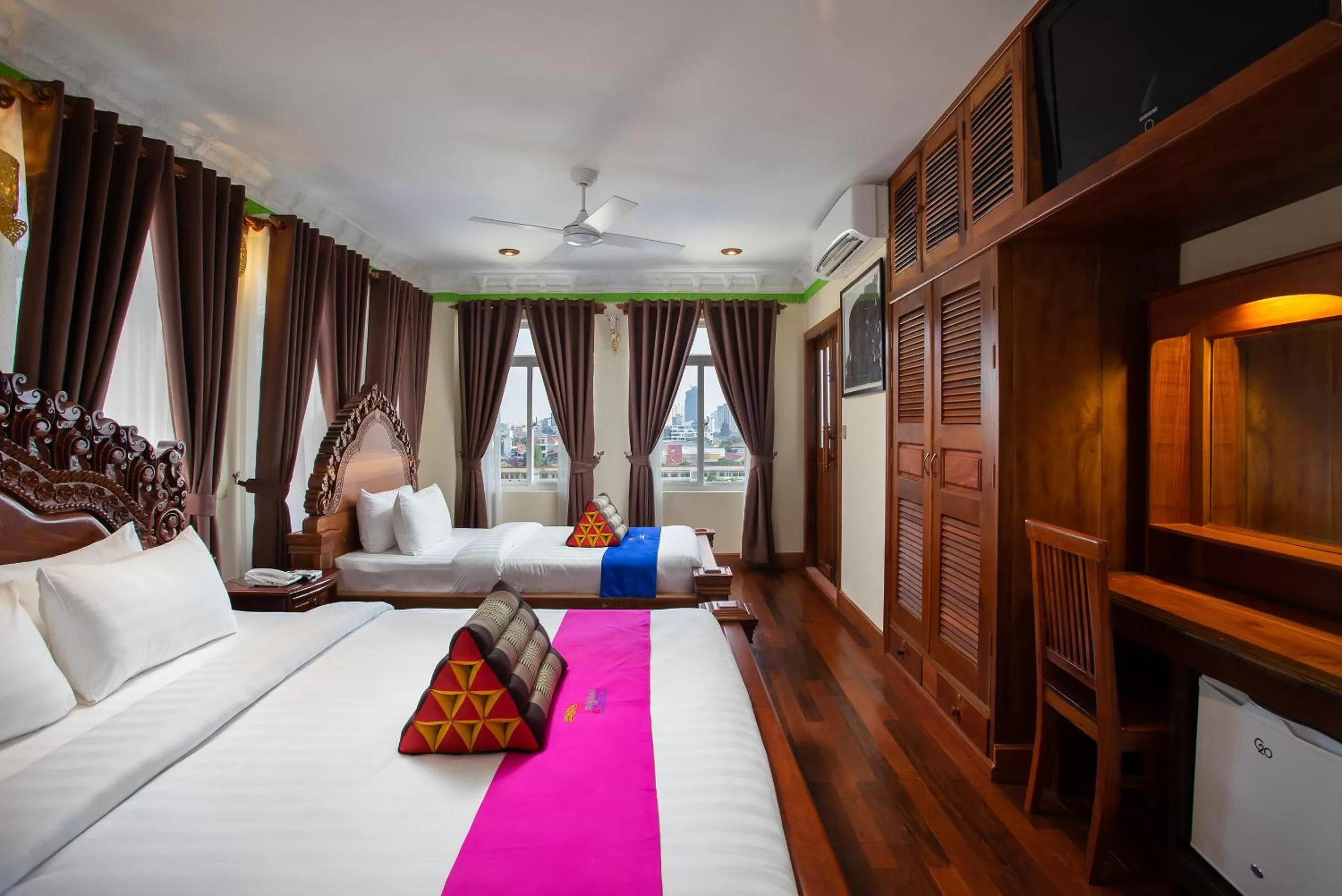 Bedroom, Bed in Okay Palace Hotel