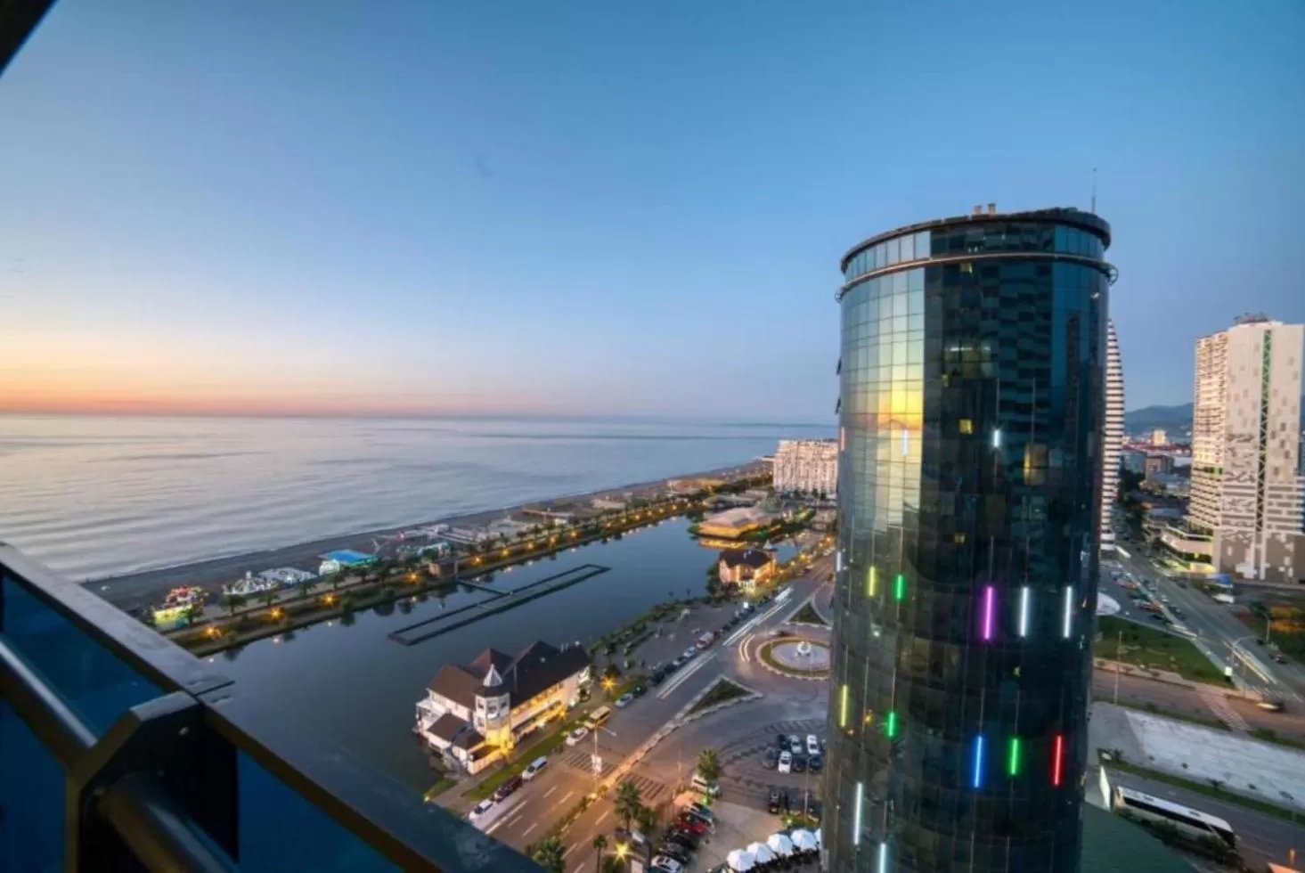 City view in Orbi City Sea Line Aparthotel