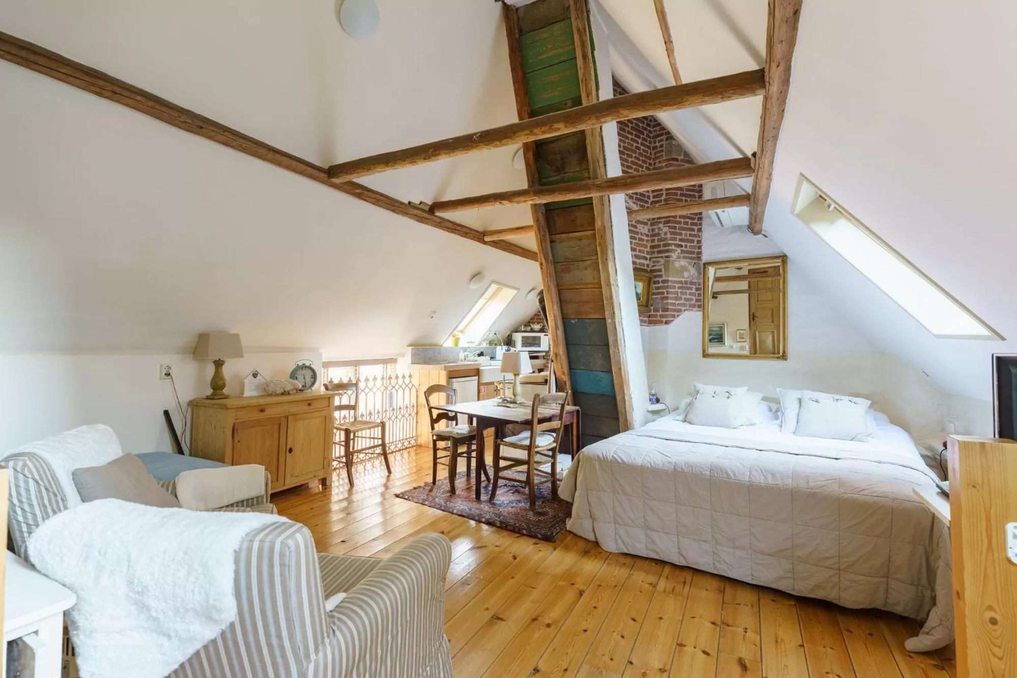 Bedroom, Bed in De Stadsboerderij