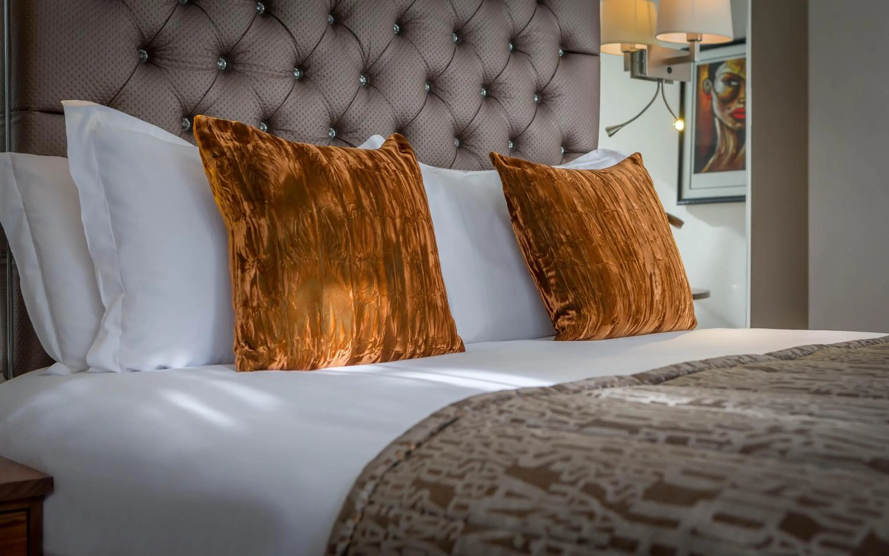 Decorative detail, Bed in The Fleet