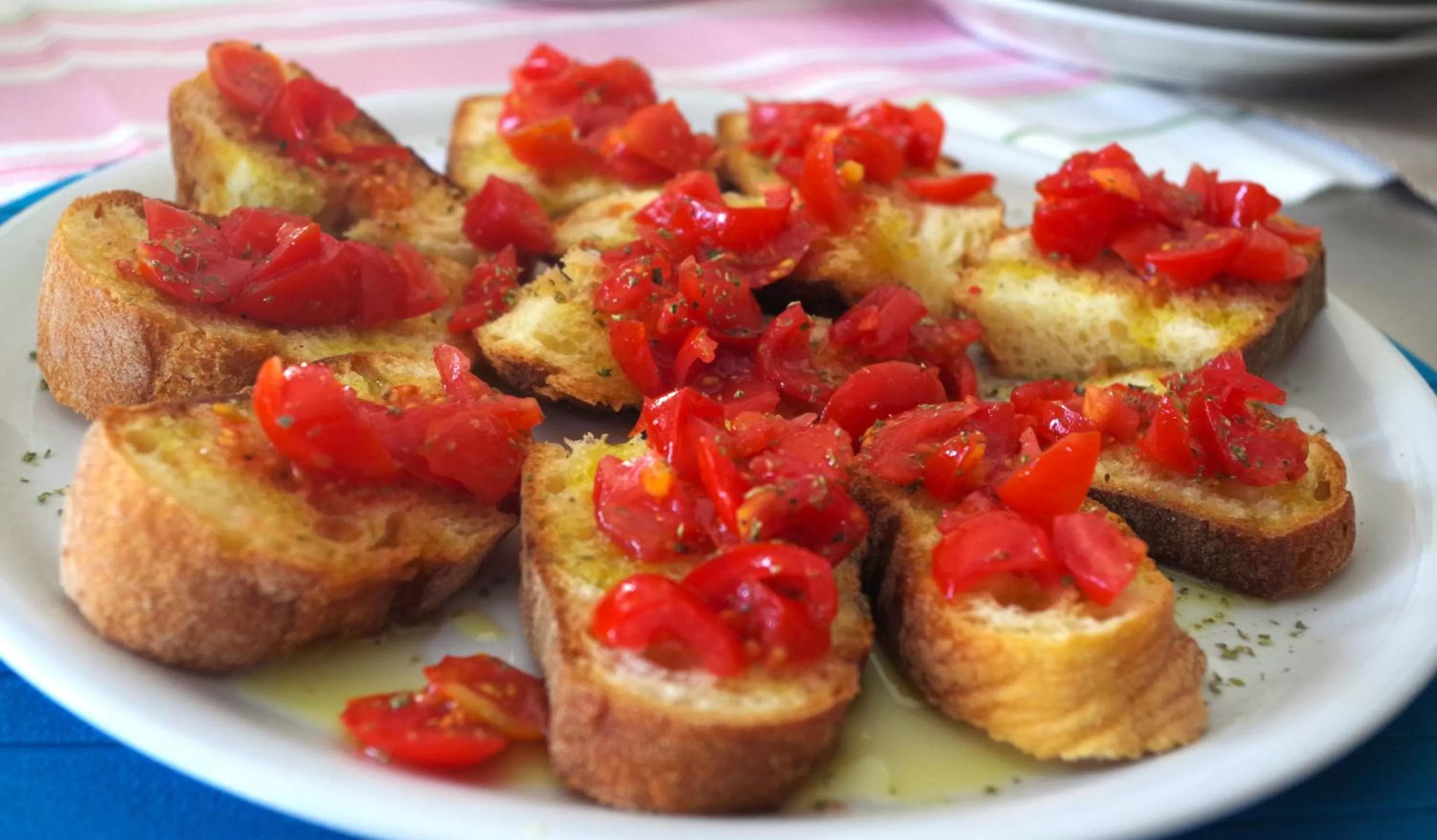 Food in B&B Vigna del Duca