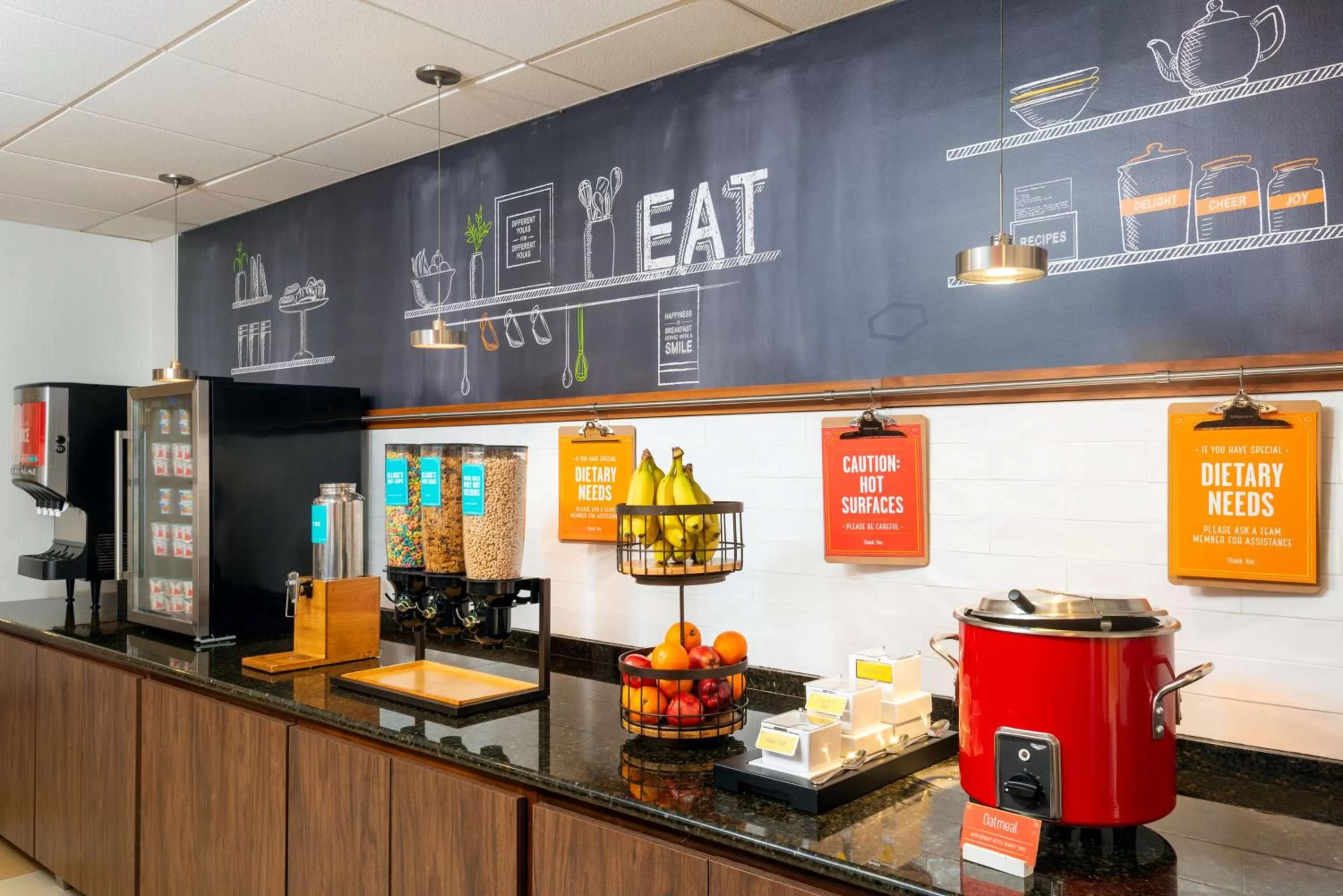 Breakfast in Hampton Inn Salisbury