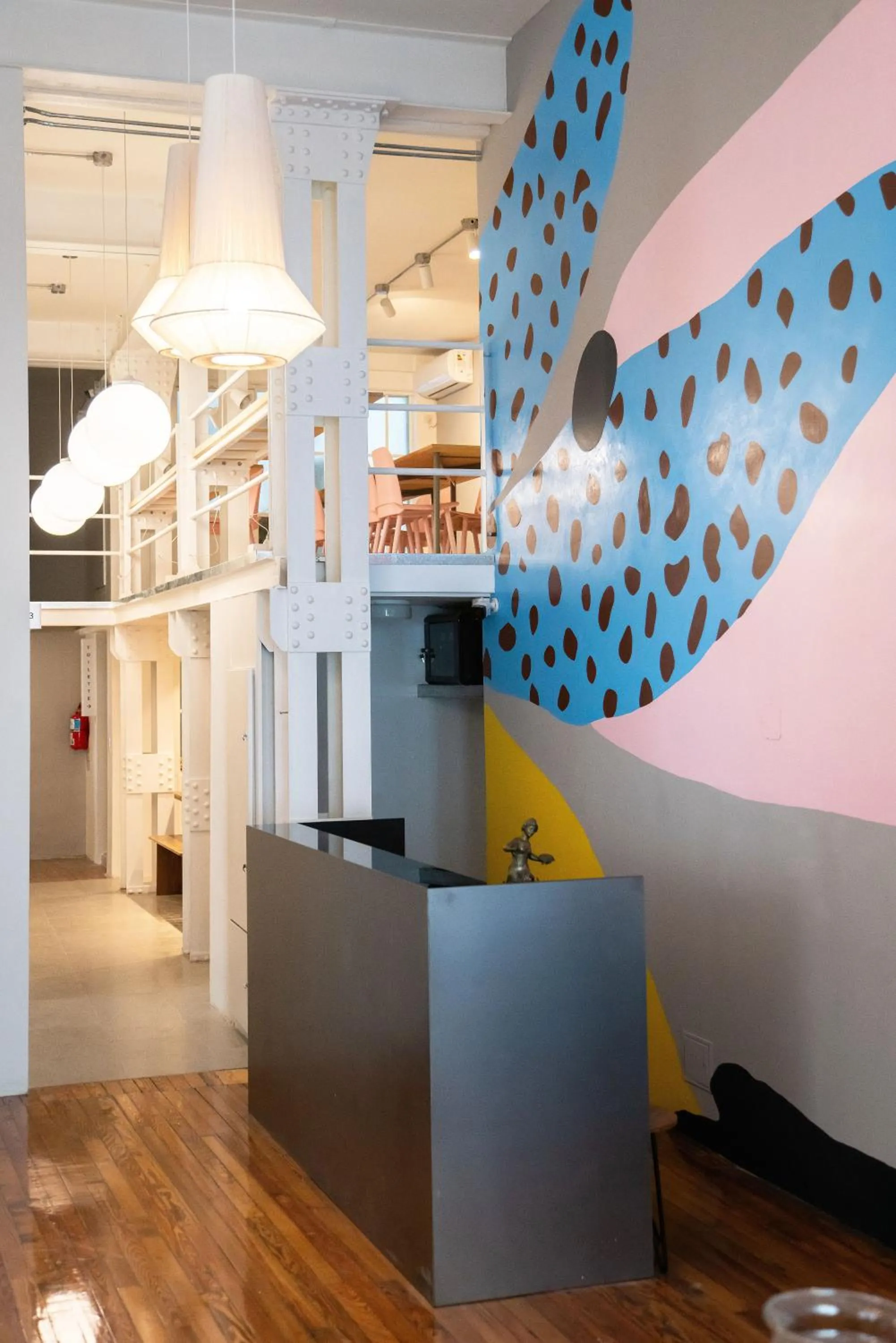 On site in Franca City Hostel