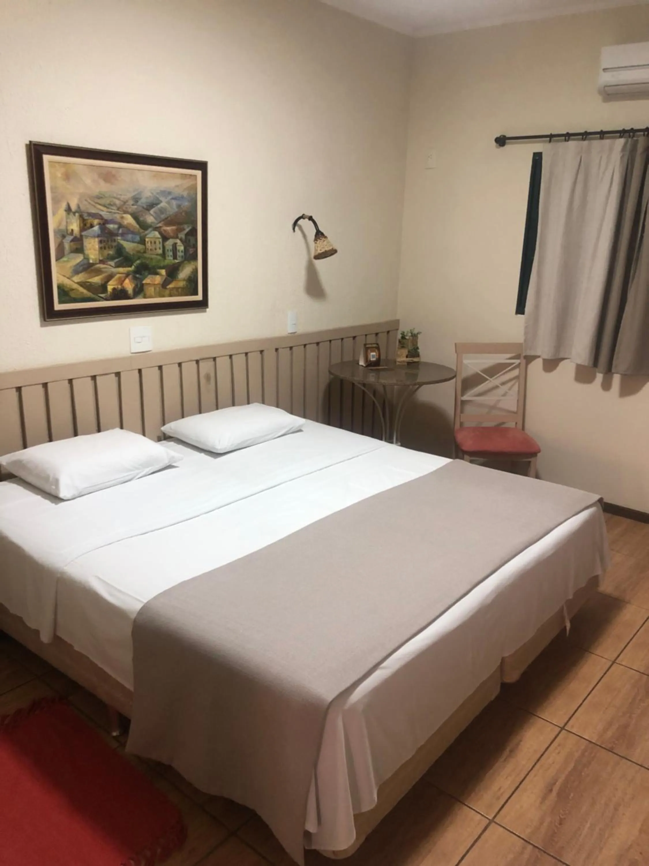 Bed in Mariá Plaza Hotel