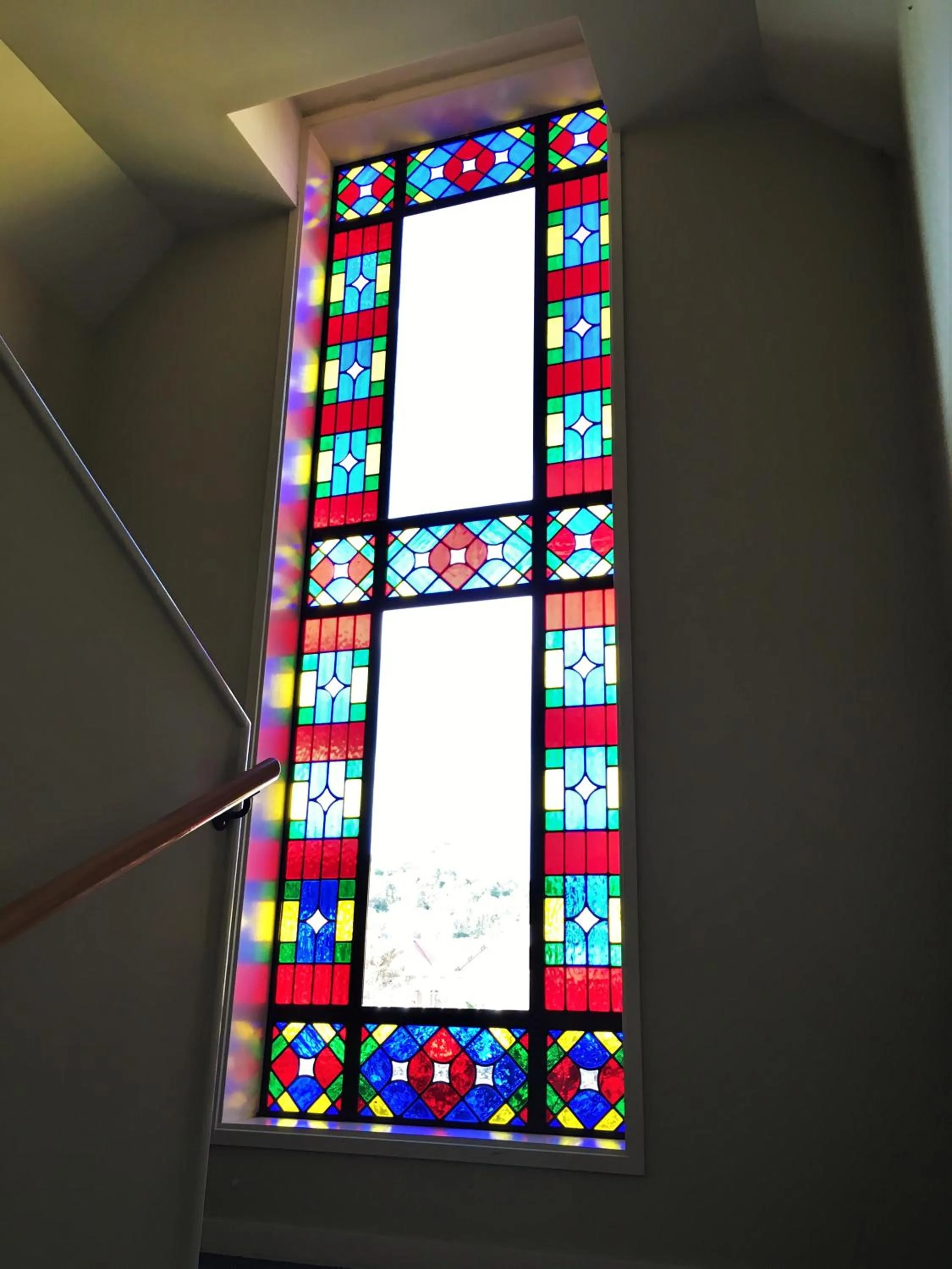 Decorative detail in Cable Court Motel