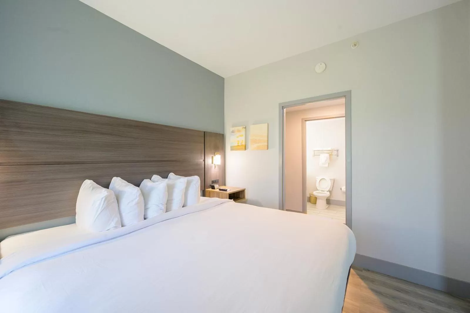 Bed in Hawthorn Extended Stay by Wyndham Panama City Beach