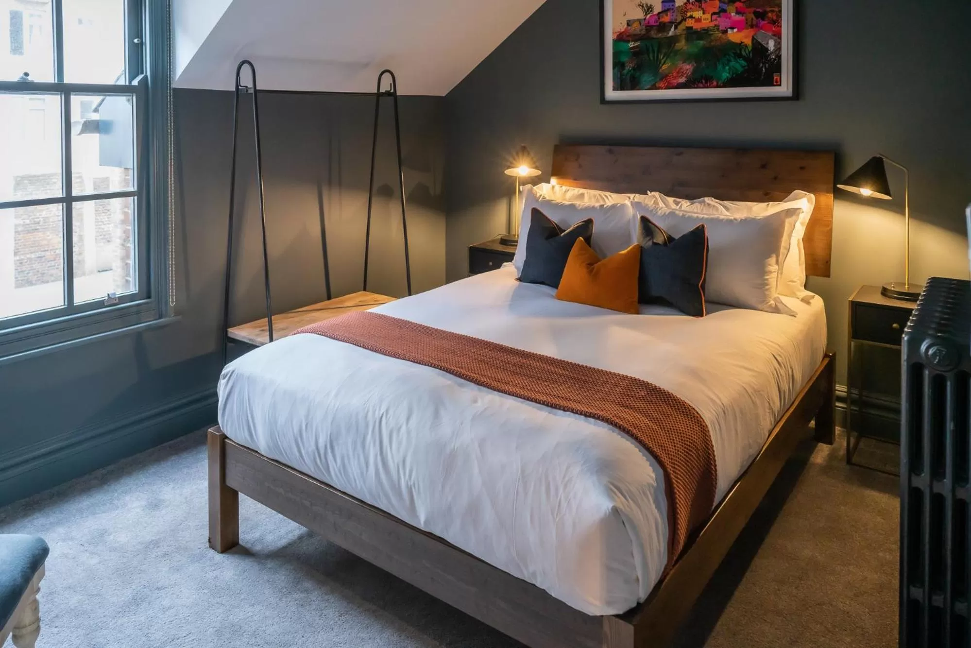 Bedroom, Bed in The Ginger Pig