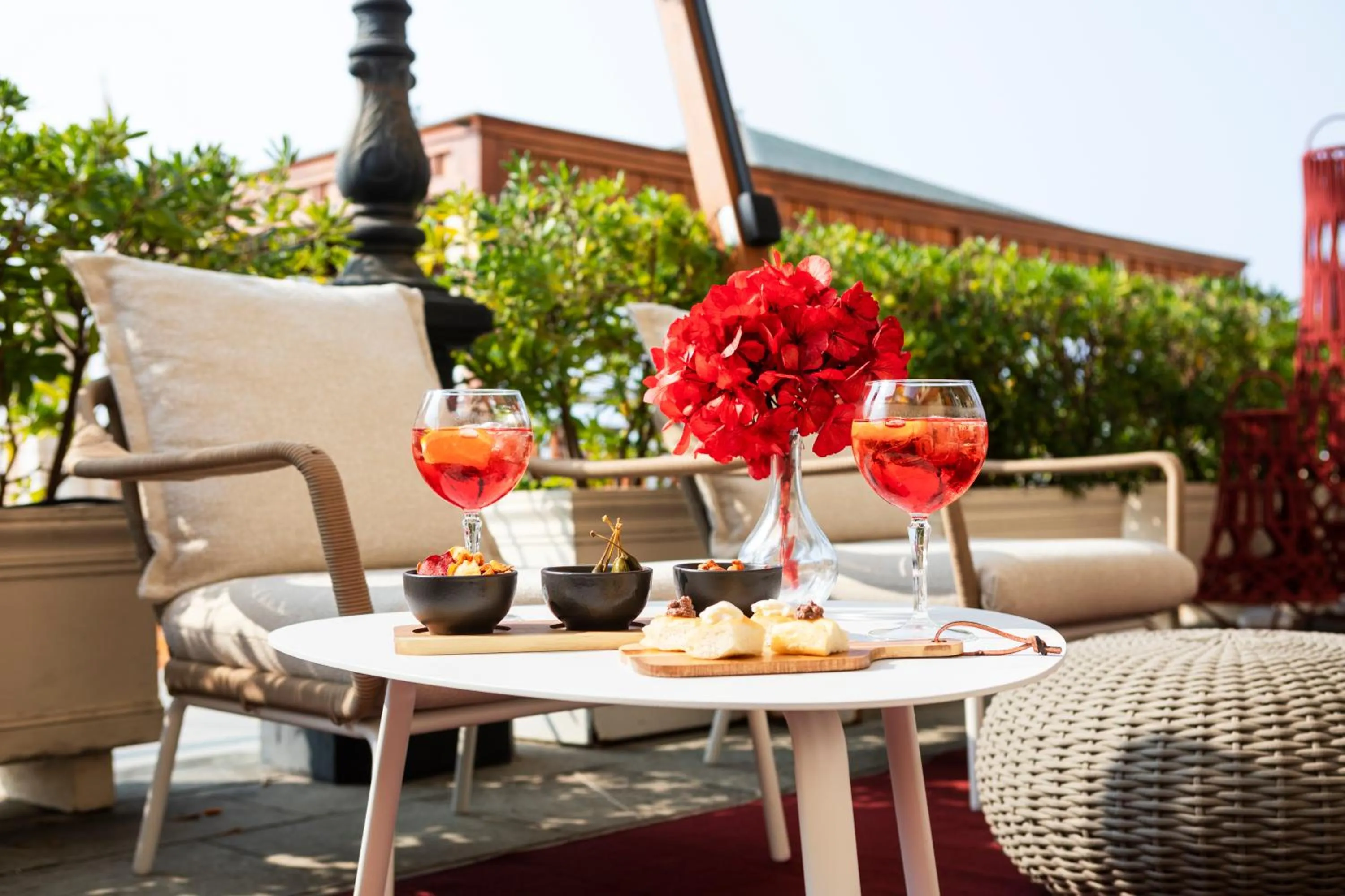 Balcony/Terrace in Grand Hotel Alassio Beach & Spa Resort - The Leading Hotels of the World