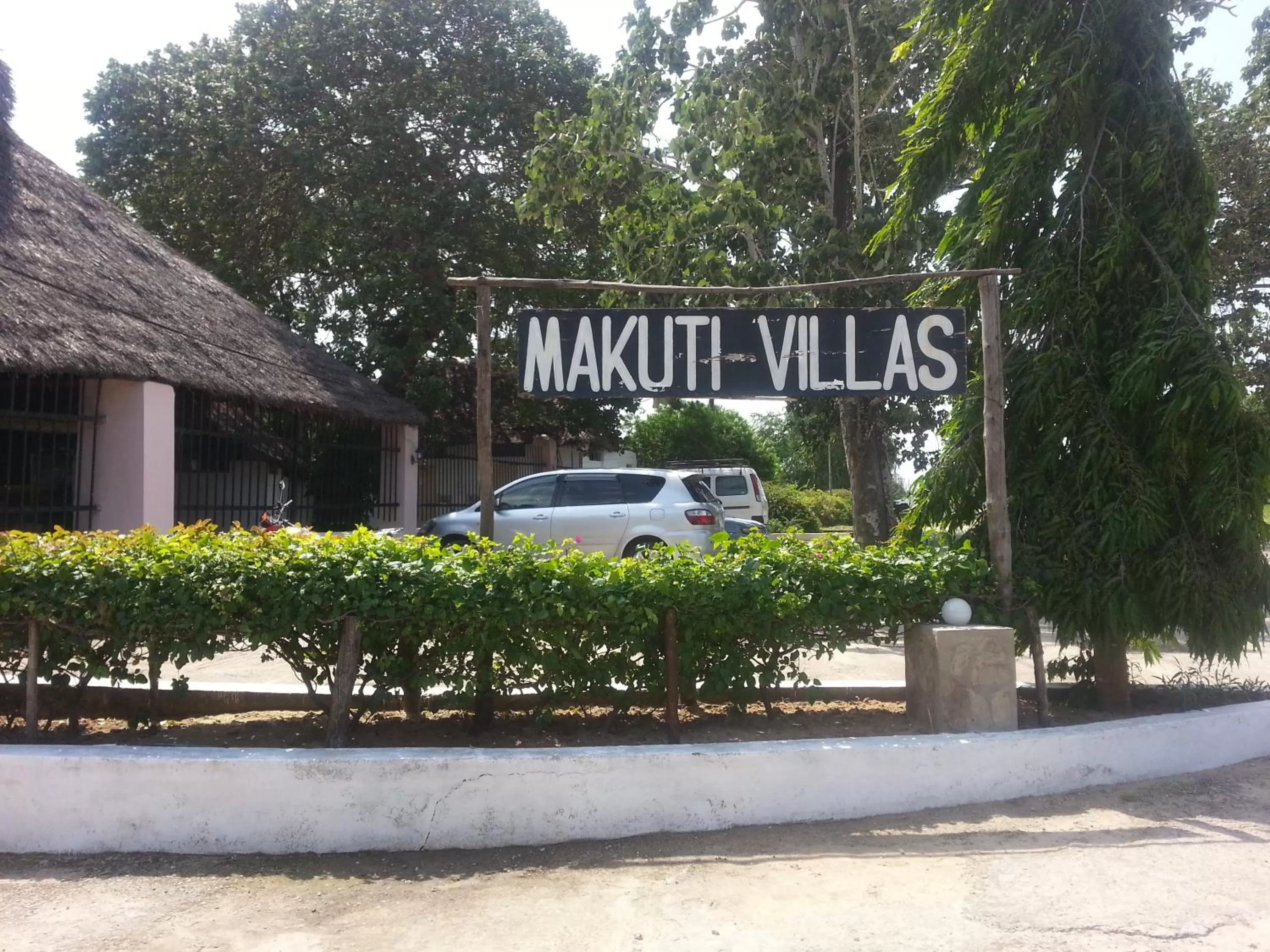Facade/entrance in Makuti Villas Resort