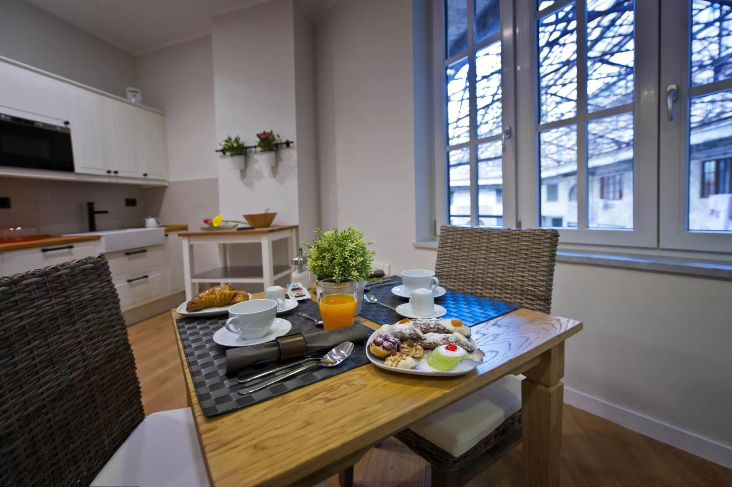 Kitchen or kitchenette in Delle Vittorie Luxury Rooms&Suites