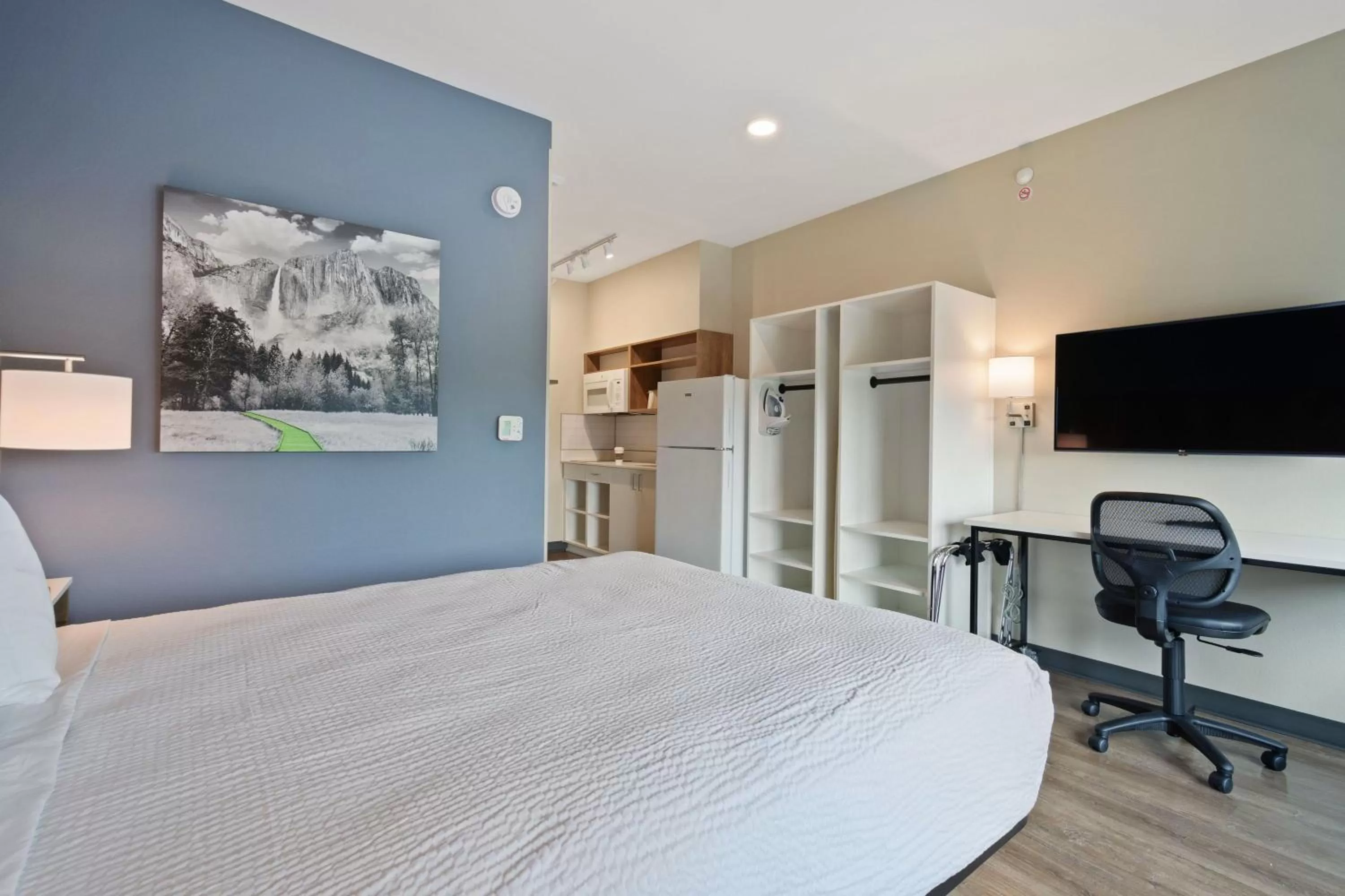 Bed in Extended Stay America Premier Suites - Austin - Austin Airport