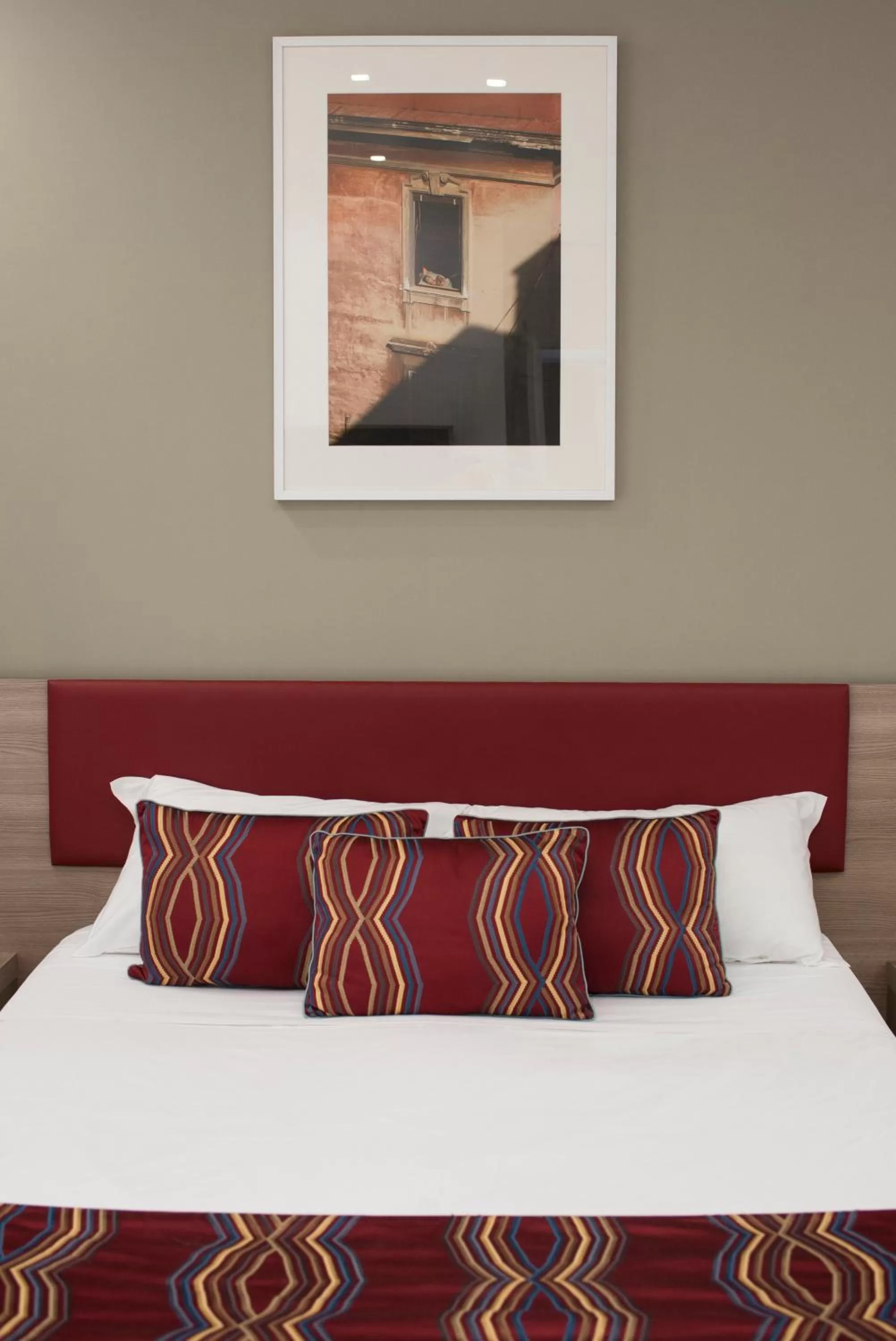 Bed in Regina Margherita Suite