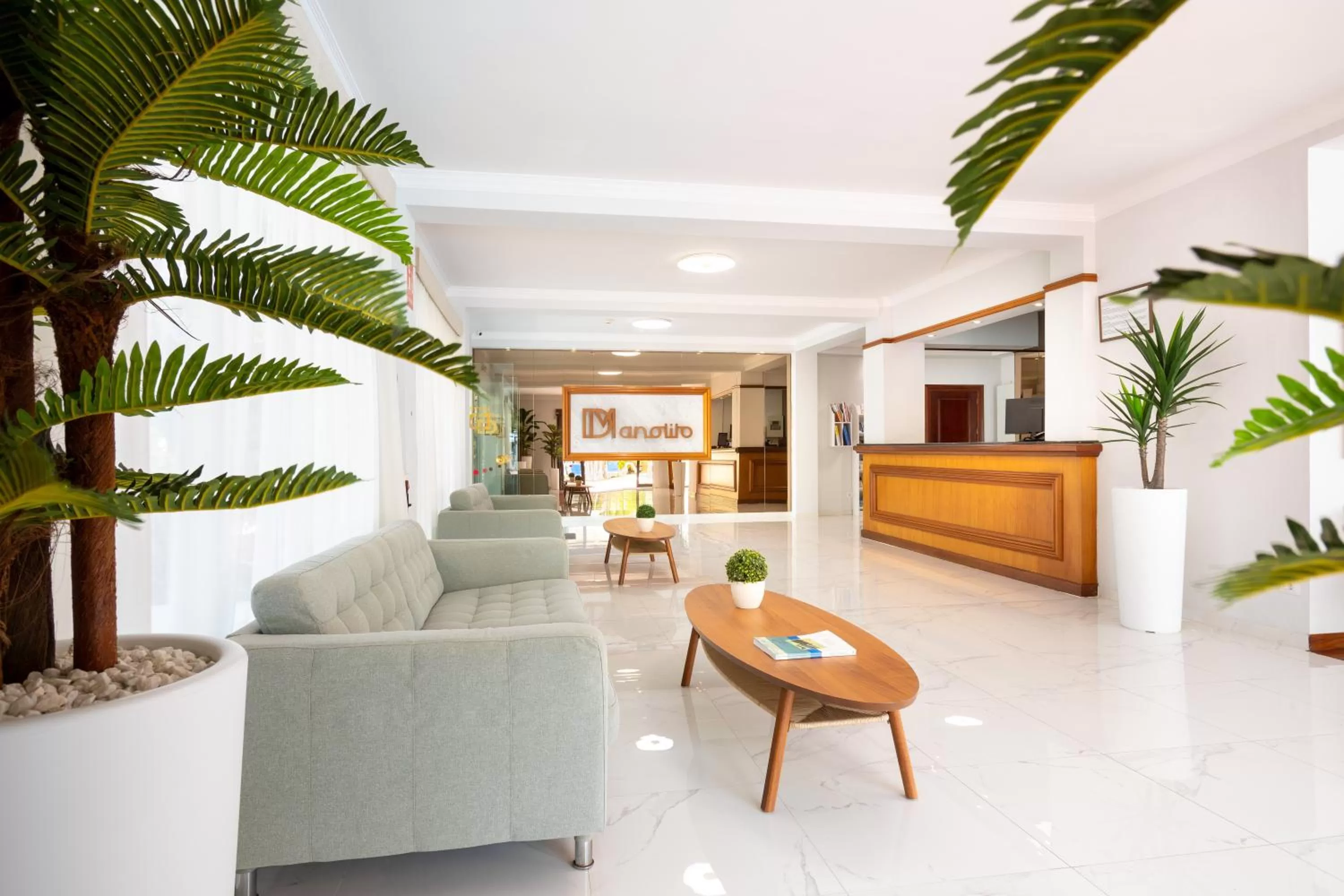 Lobby or reception in Hotel Don Manolito