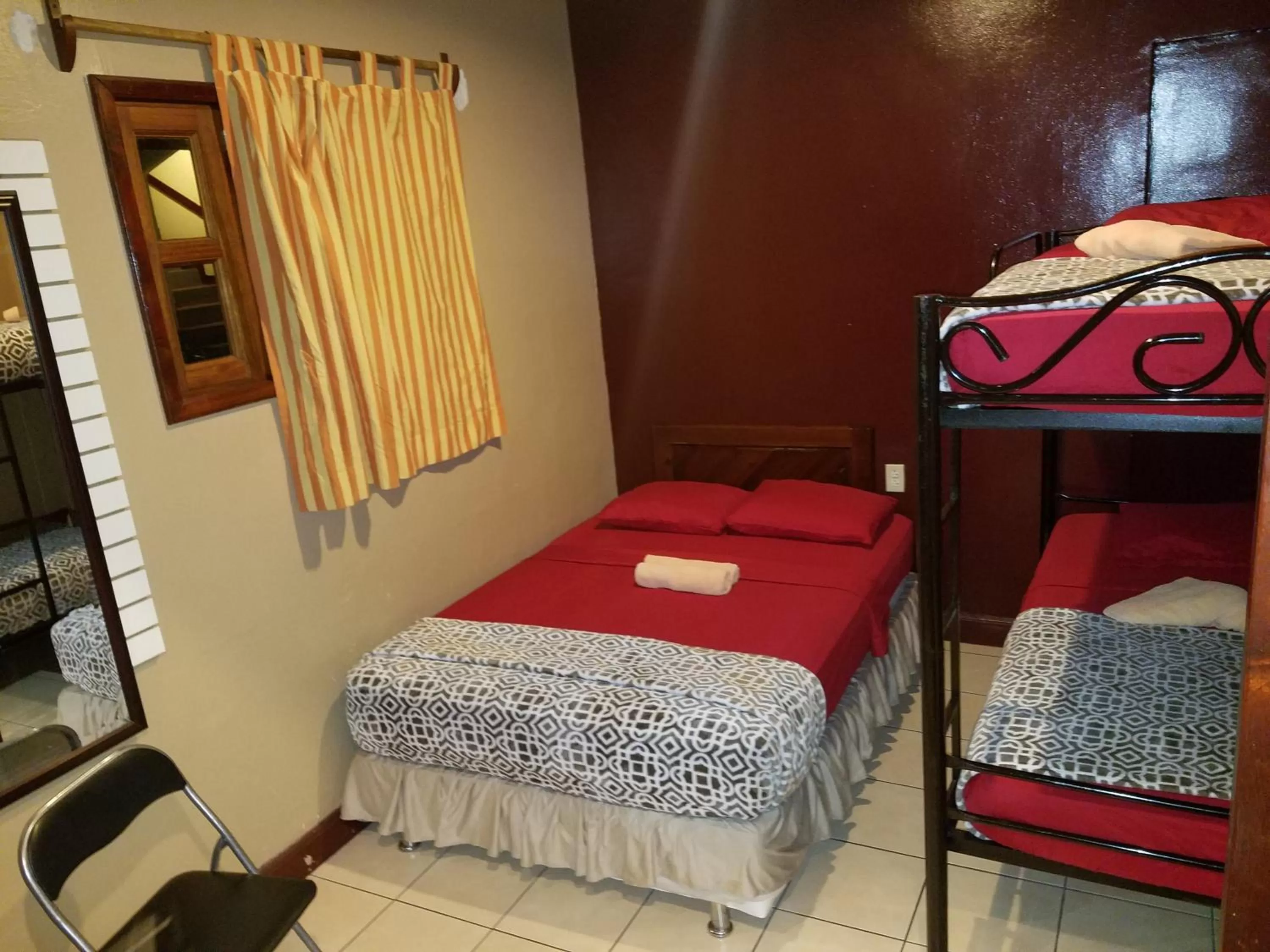 Bed in Art Hotel Managua