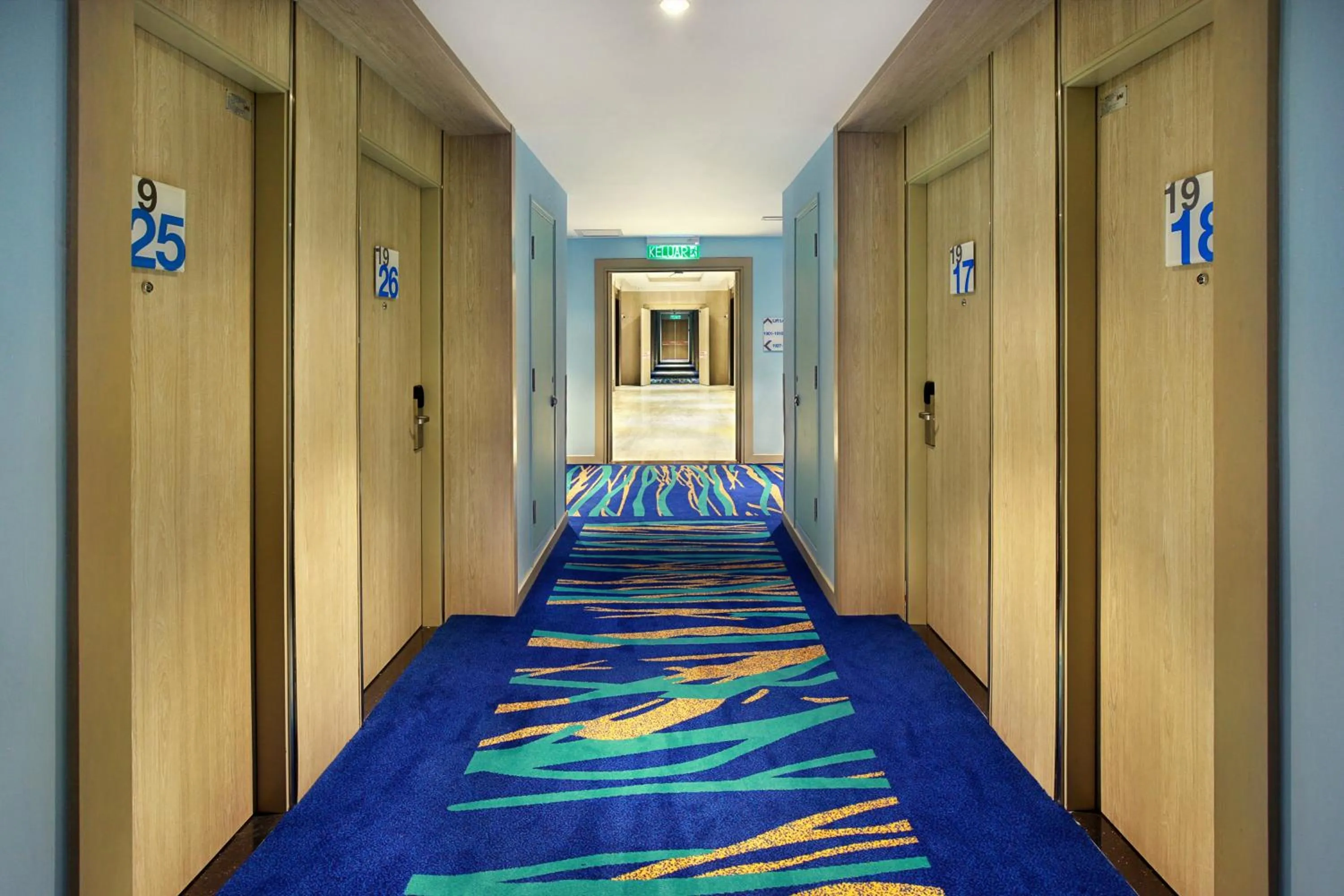 Decorative detail in Holiday Inn Express Kuala Lumpur City Centre by IHG