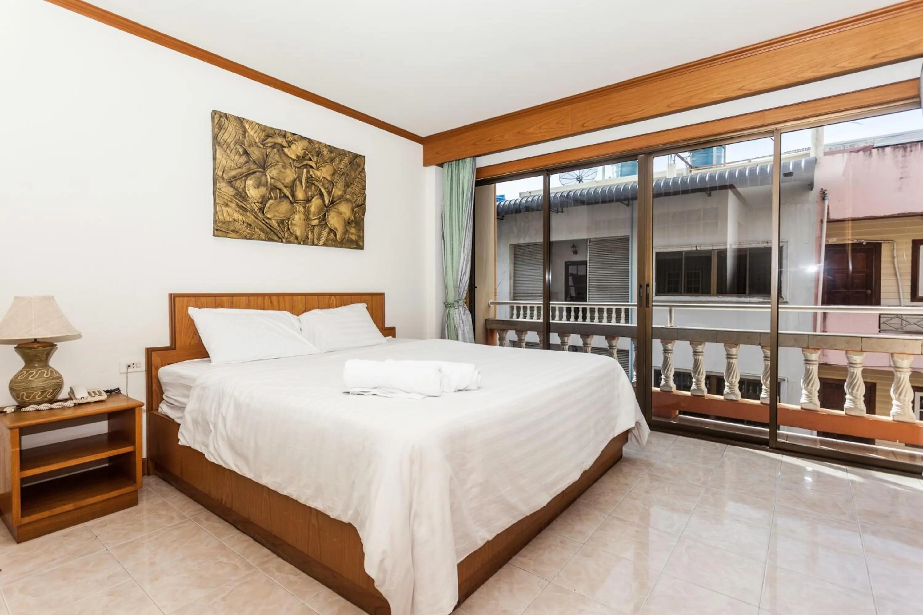 Bed in Andaman Sea Patong