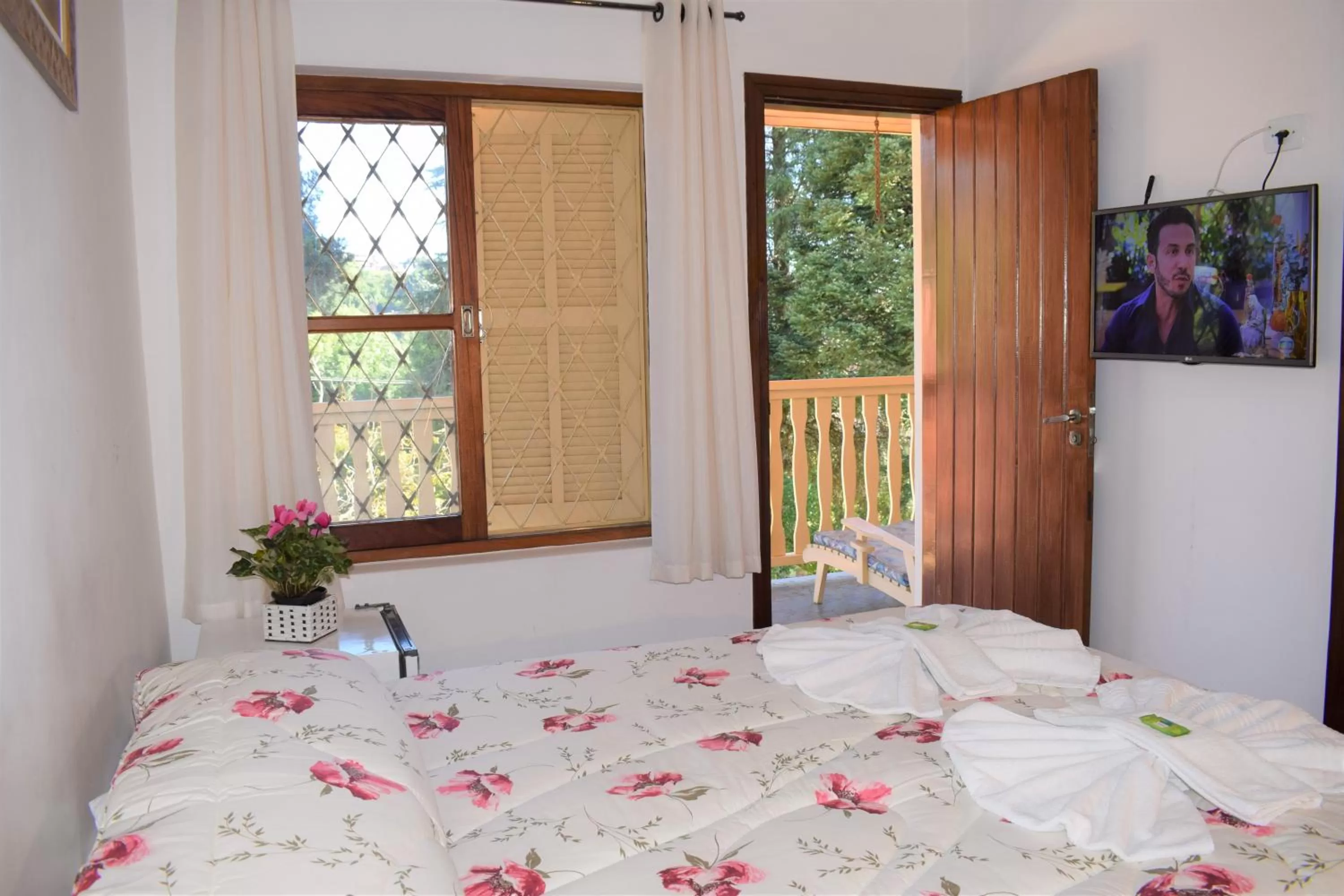 Bedroom, Bed in Pousada Curumi