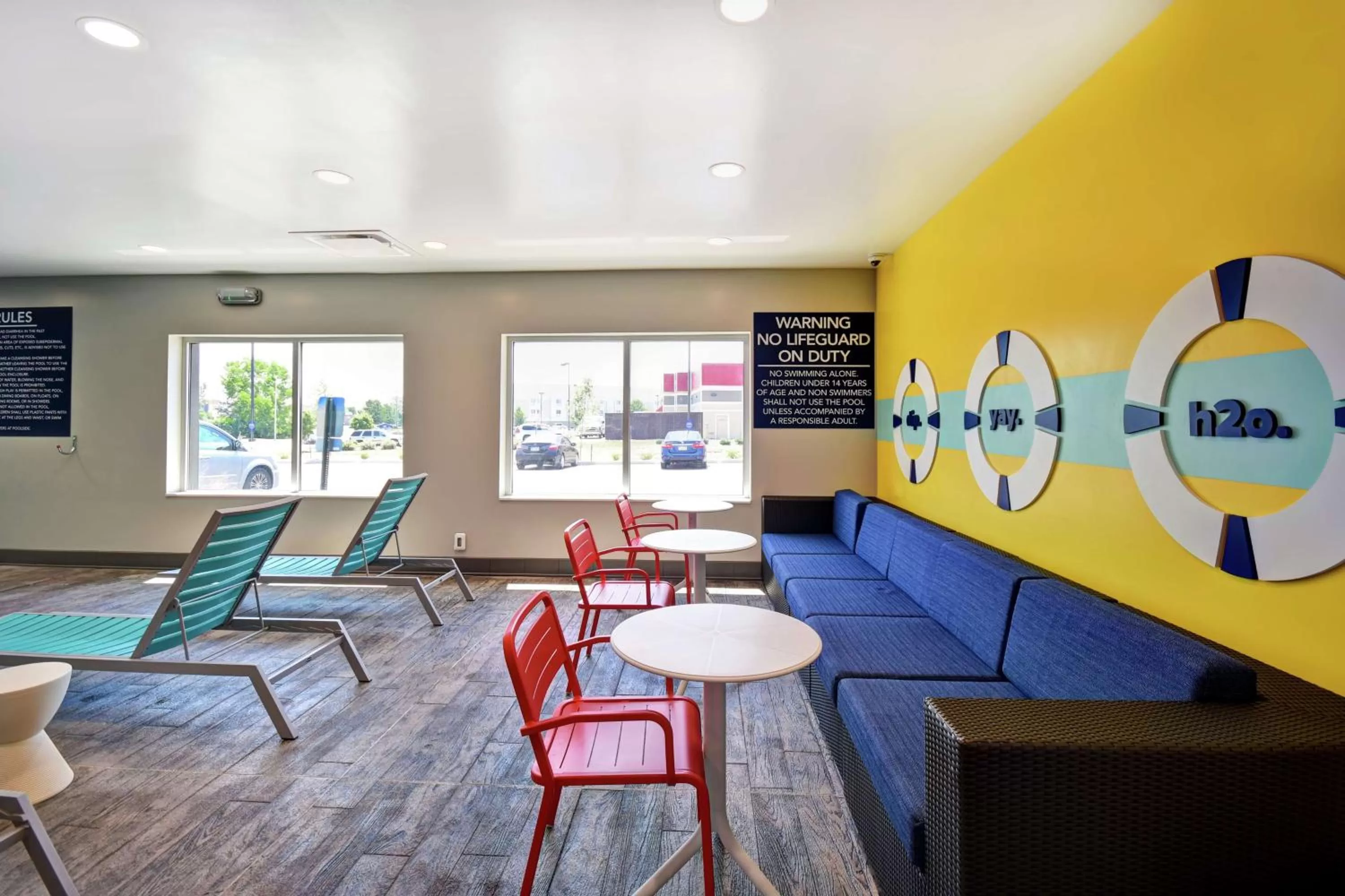 Pool view in Tru By Hilton Fort Wayne