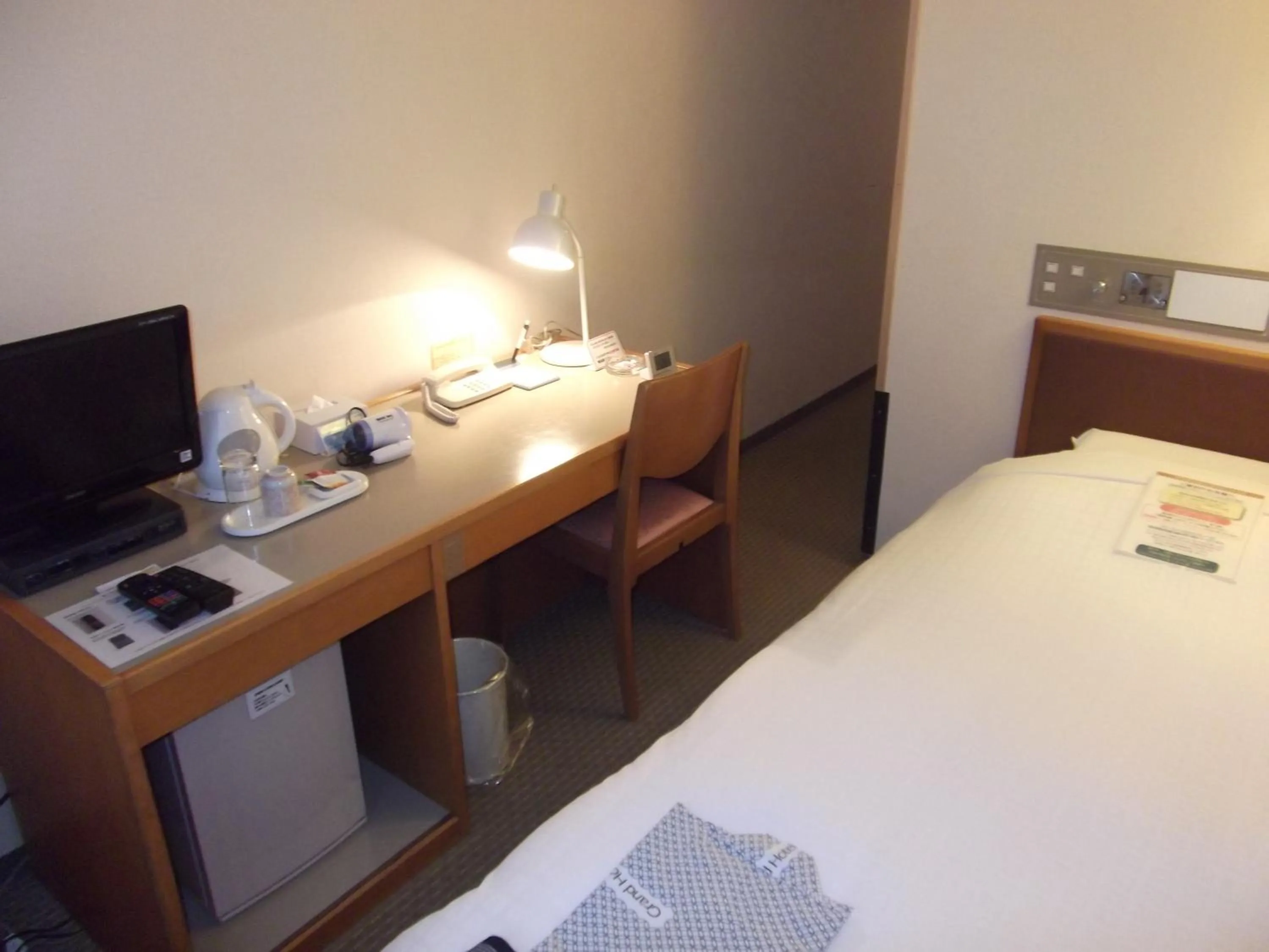 Photo of the whole room, Bed in Ichikawa Grand Hotel