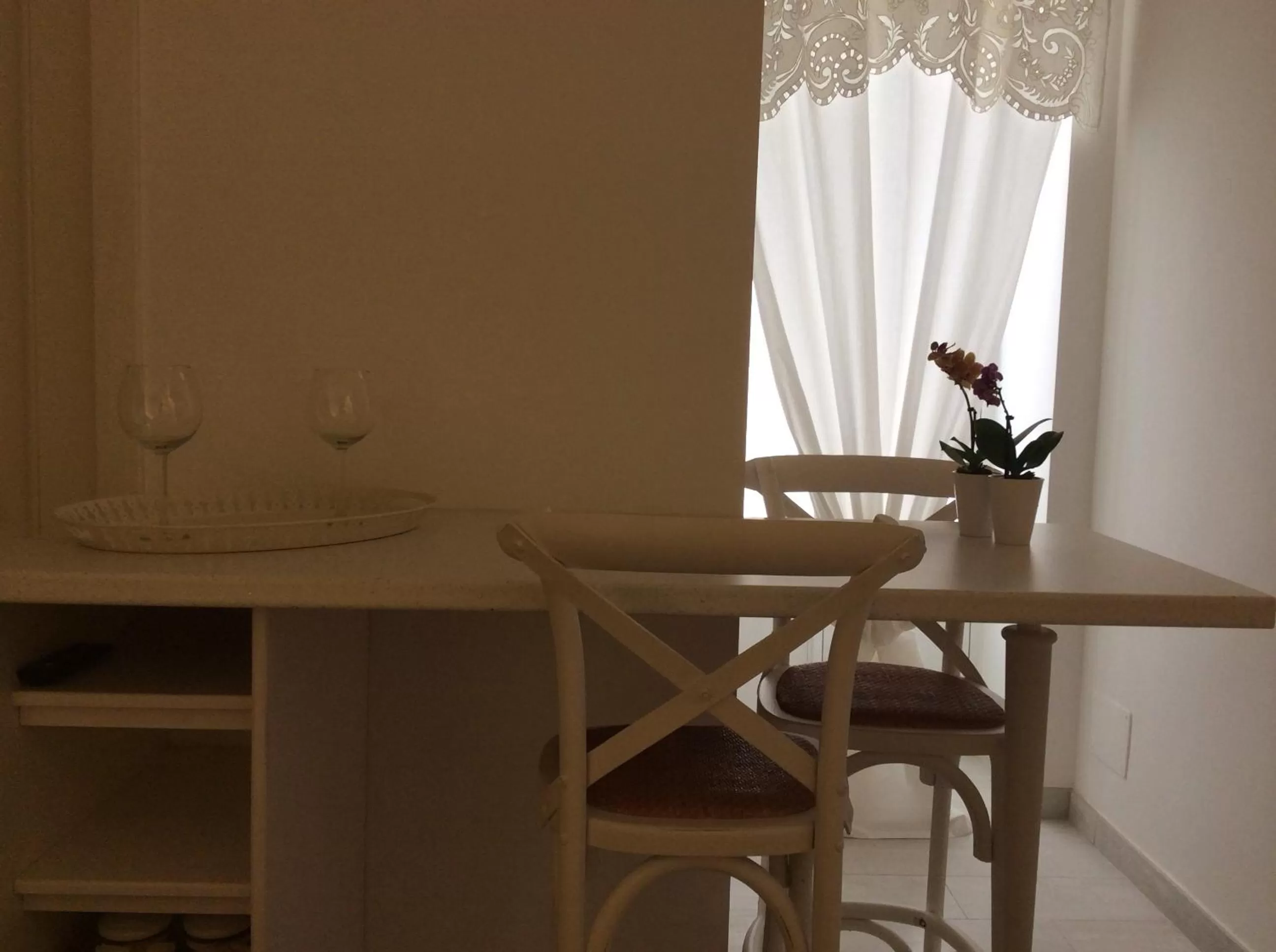 Dining area in Suite Le Perle