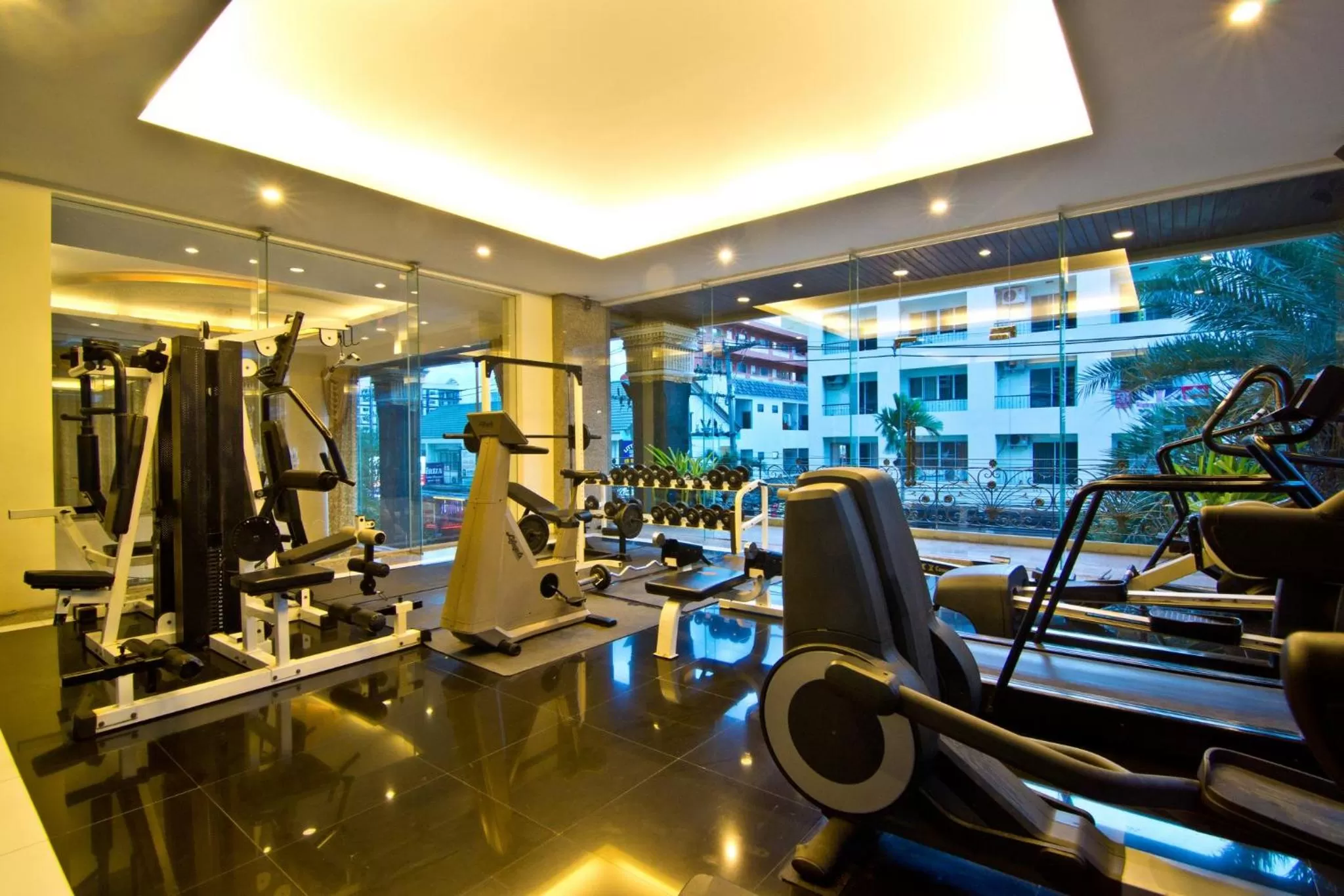 Fitness centre/facilities in LK Royal Suite