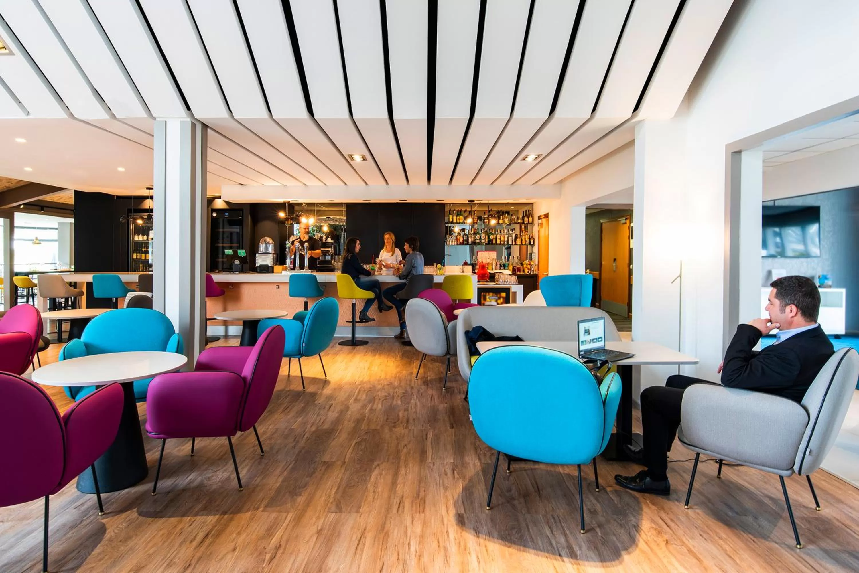 Lounge or bar in Novotel Metz Amnéville