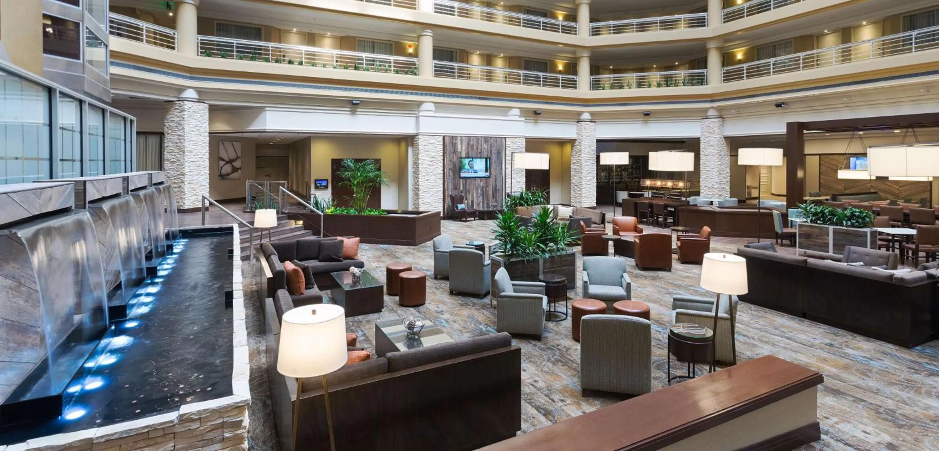 Lobby or reception in Embassy Suites Denver Tech Center