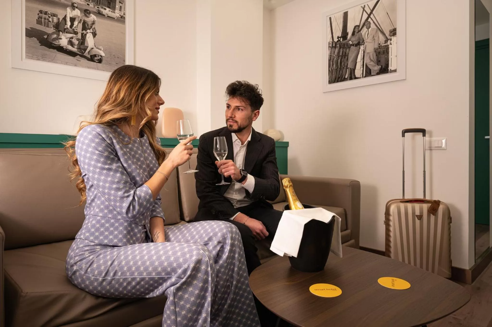 People in Smart Hotel Napoli